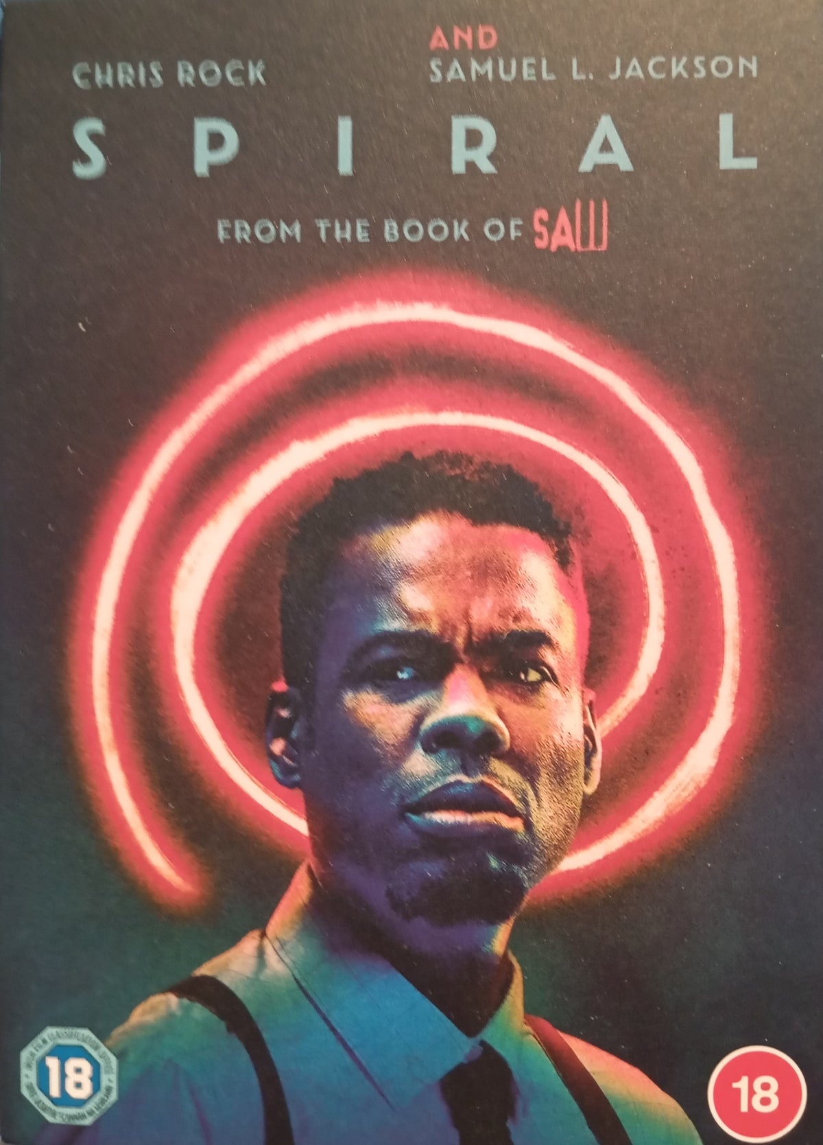 Spiral: From the Book of Saw – ej svensk text (2021) DVD – omslag