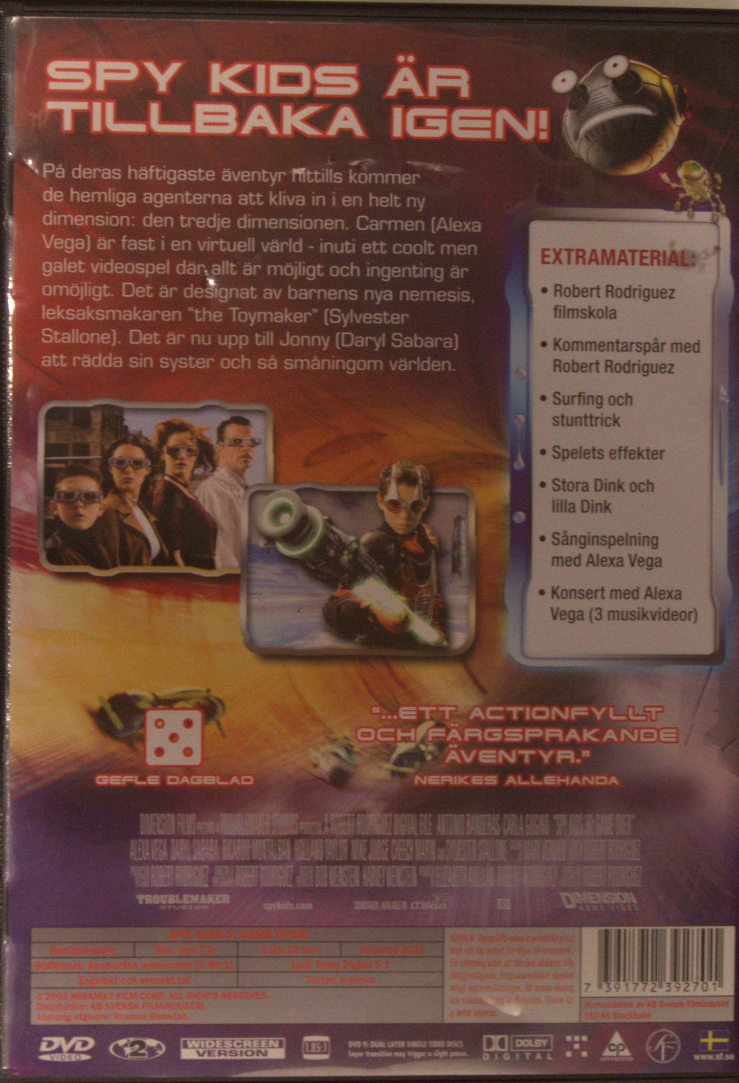 SPY KIDS 3: GAME OVER