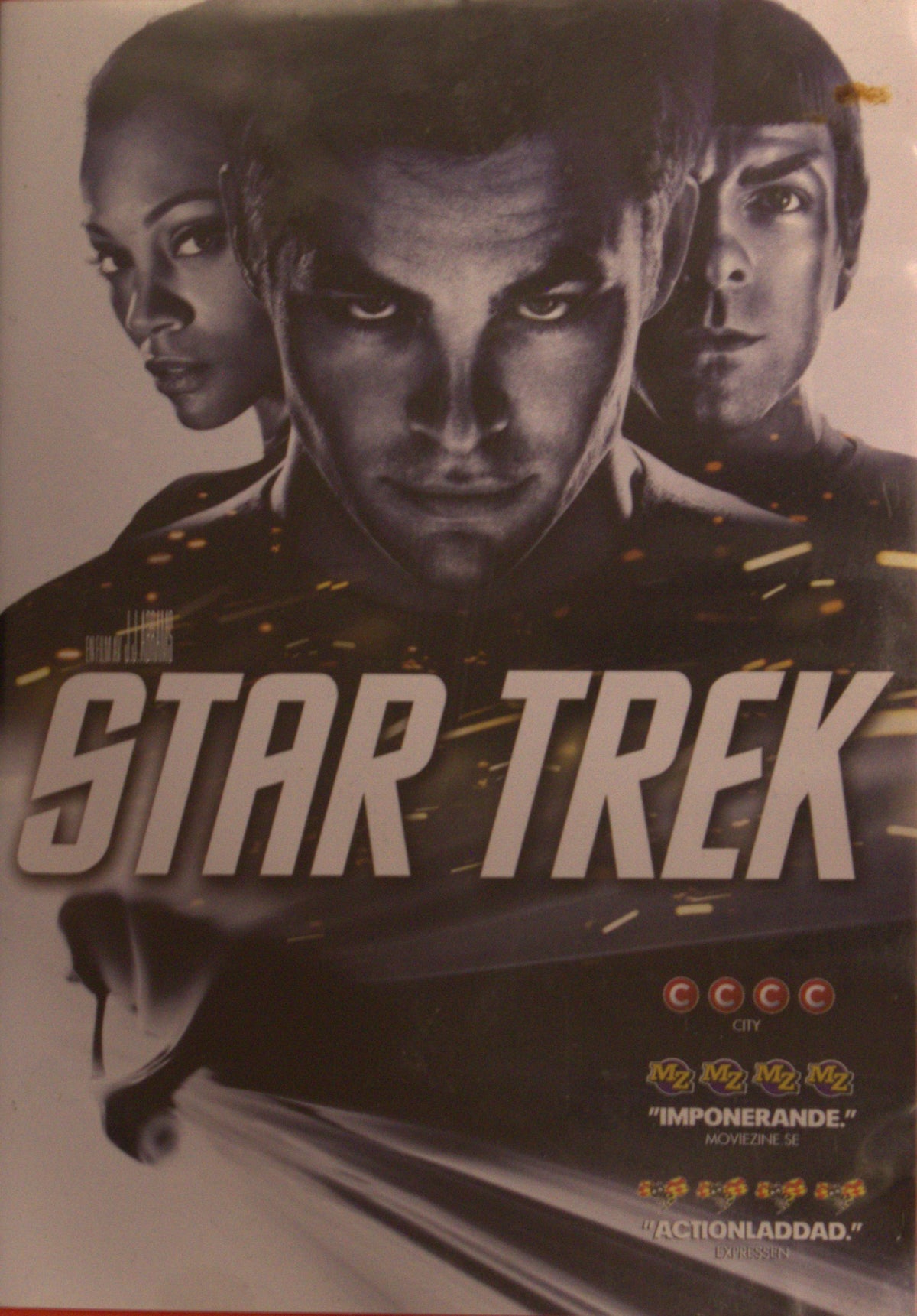 Star Trek (2009) DVD – omslag