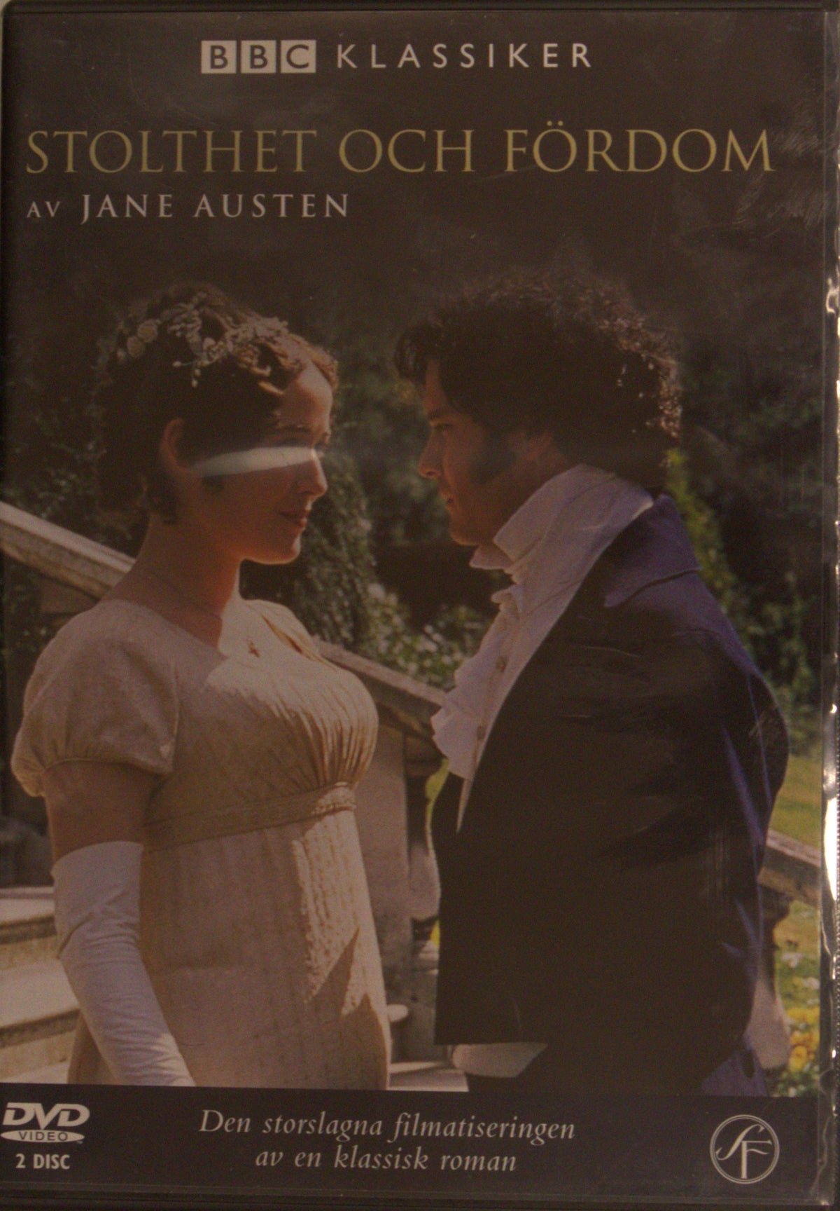 Stolthet och fördom / Pride and Prejudice (2005) DVD – omslag