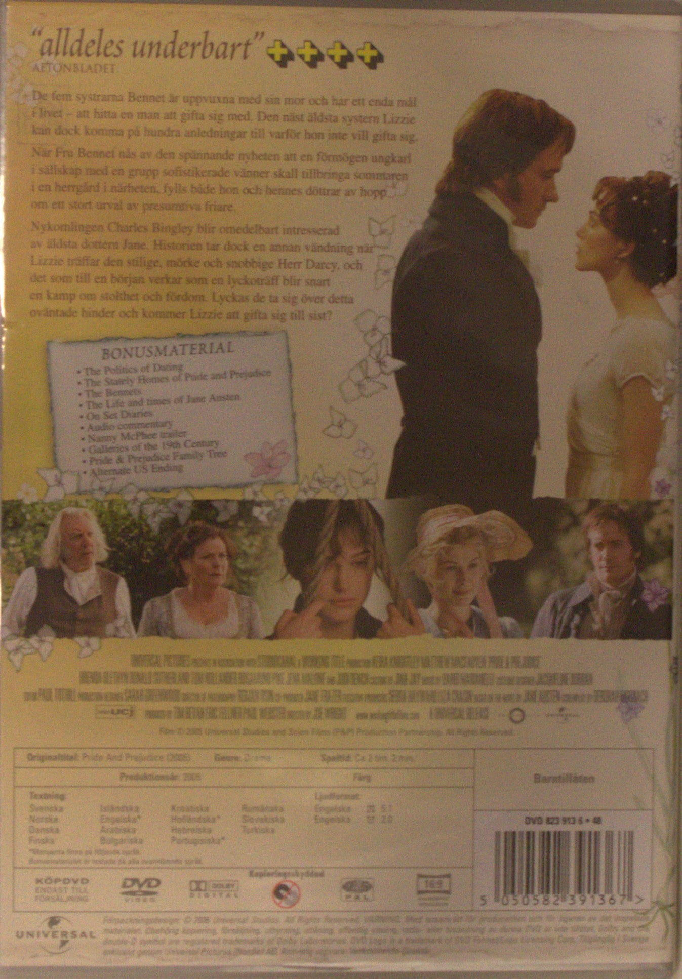 STOLTHET & FÖRDOM / PRIDE & PREJUDICE