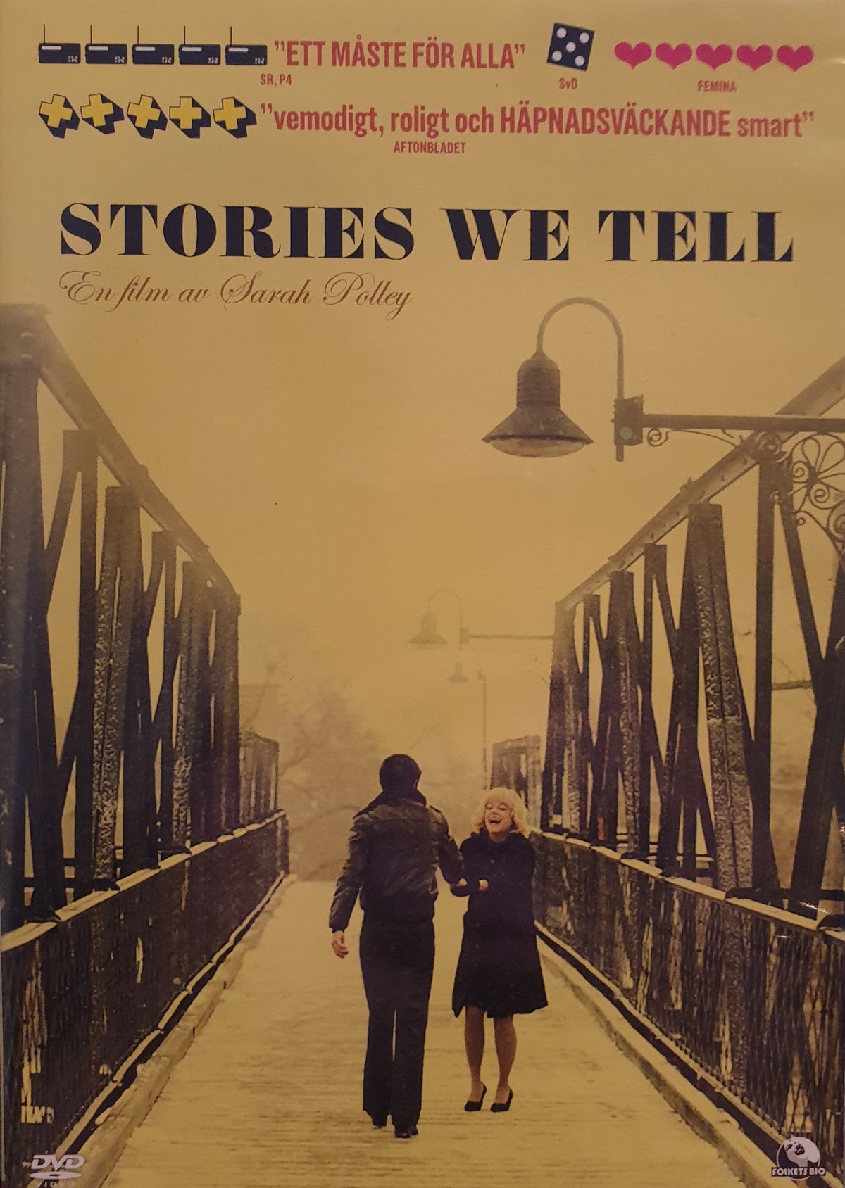 Stories We Tell (2012) DVD – omslag