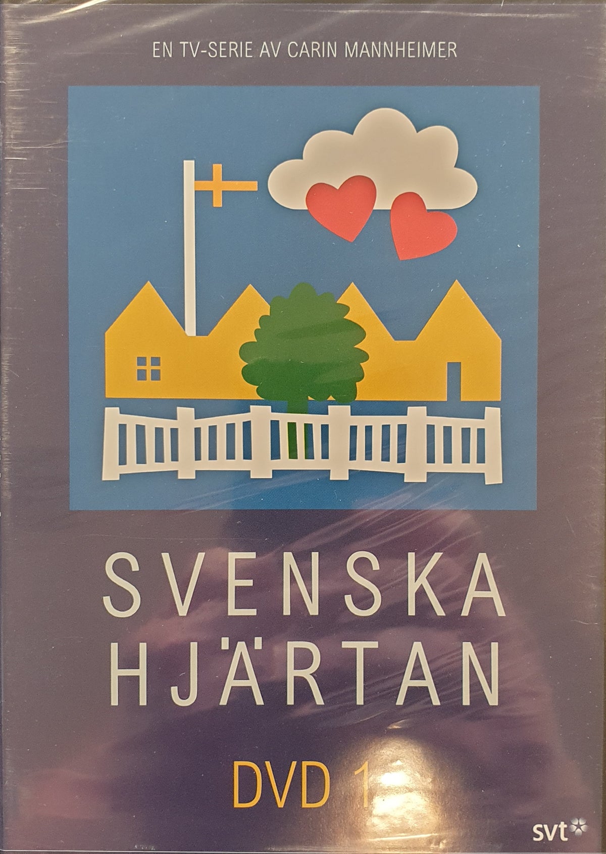 Svenska hjärtan – Säsong 1 (1987) DVD – omslag