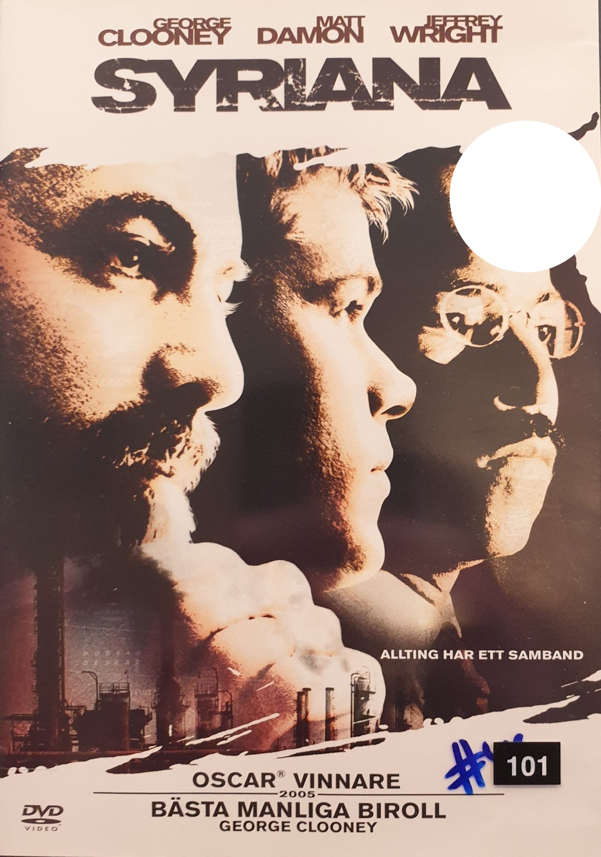 Syriana (2005) DVD – omslag