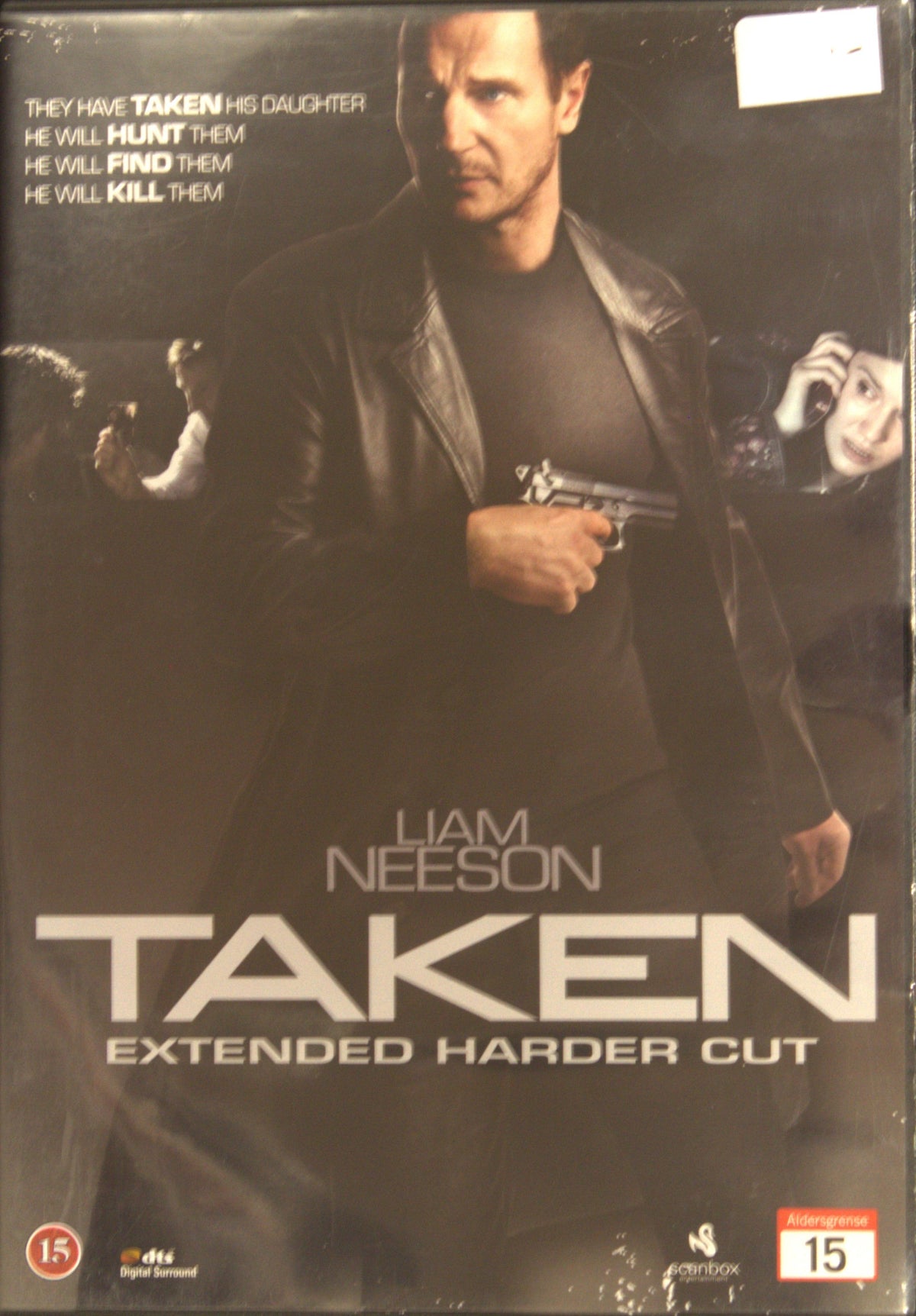 Taken (2008) DVD – omslag