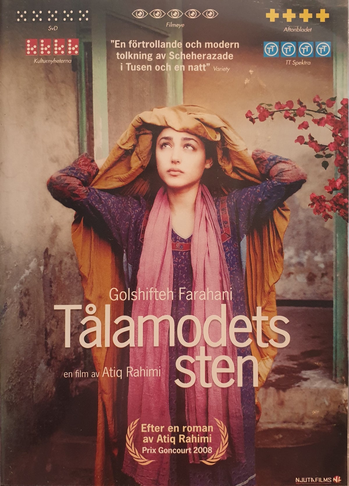 Tålamodets sten / The Patience Stone (2012) DVD – omslag