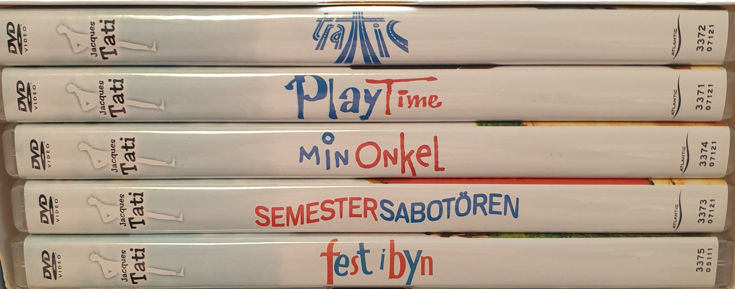 TATI - JAQUES TATI FILMSAMLING BOX