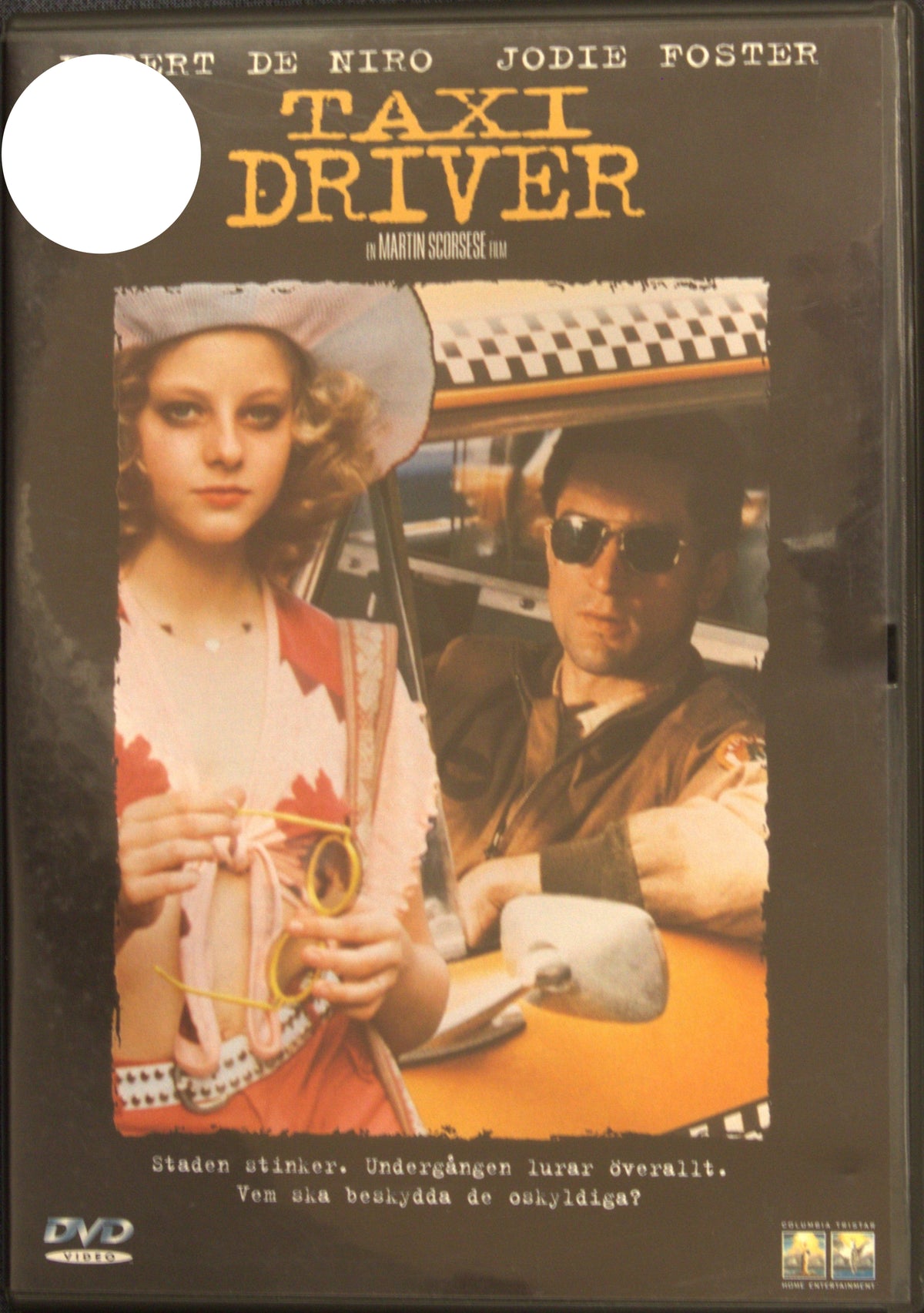 Taxi Driver (1976) DVD – omslag