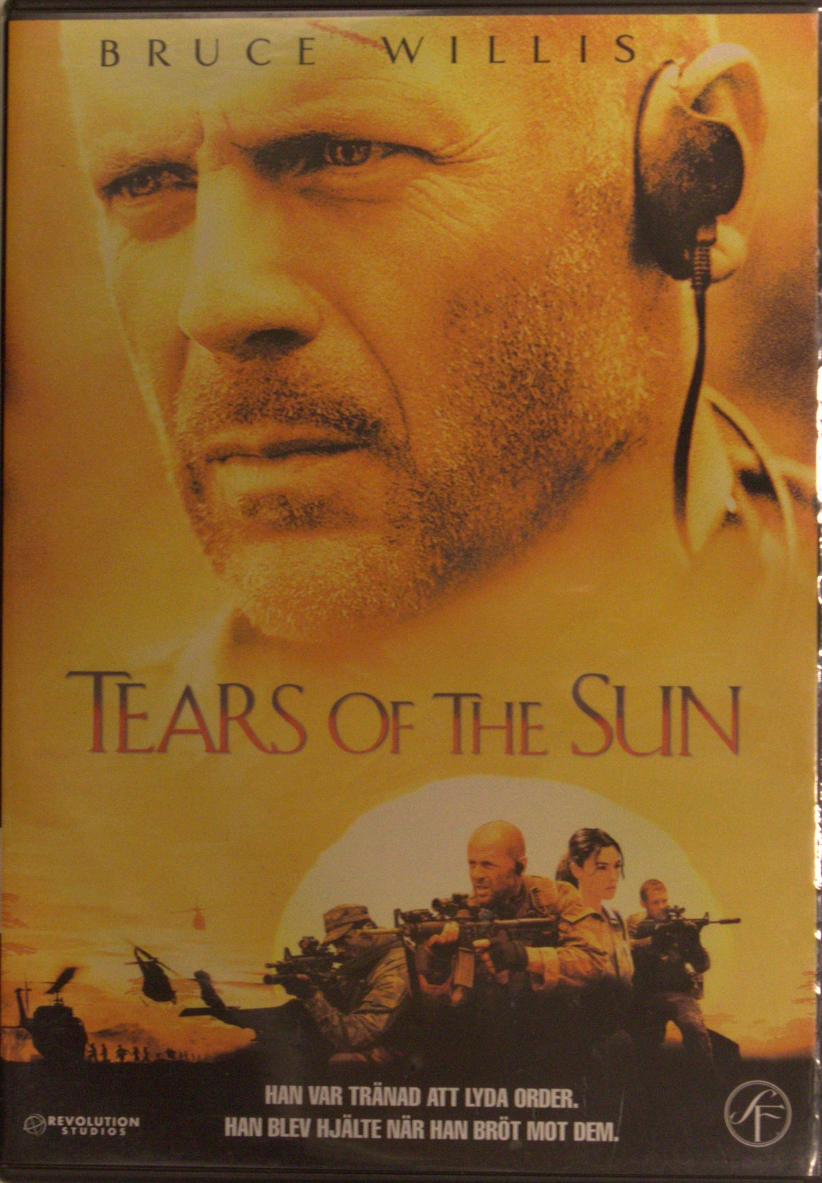 Tears of the Sun (2003) DVD – omslag