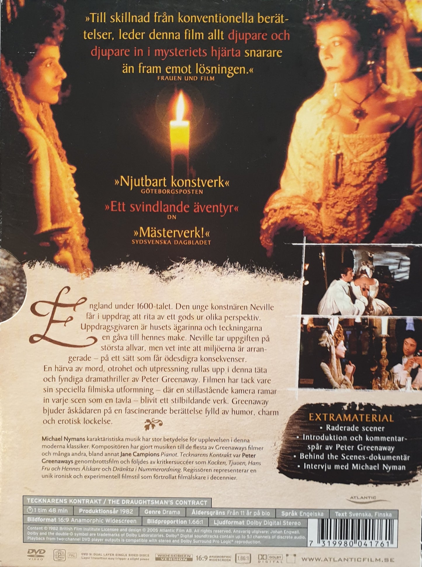 TECKNARENS KONTRAKT / THE DRAUGHTMAN'S CONTRACT