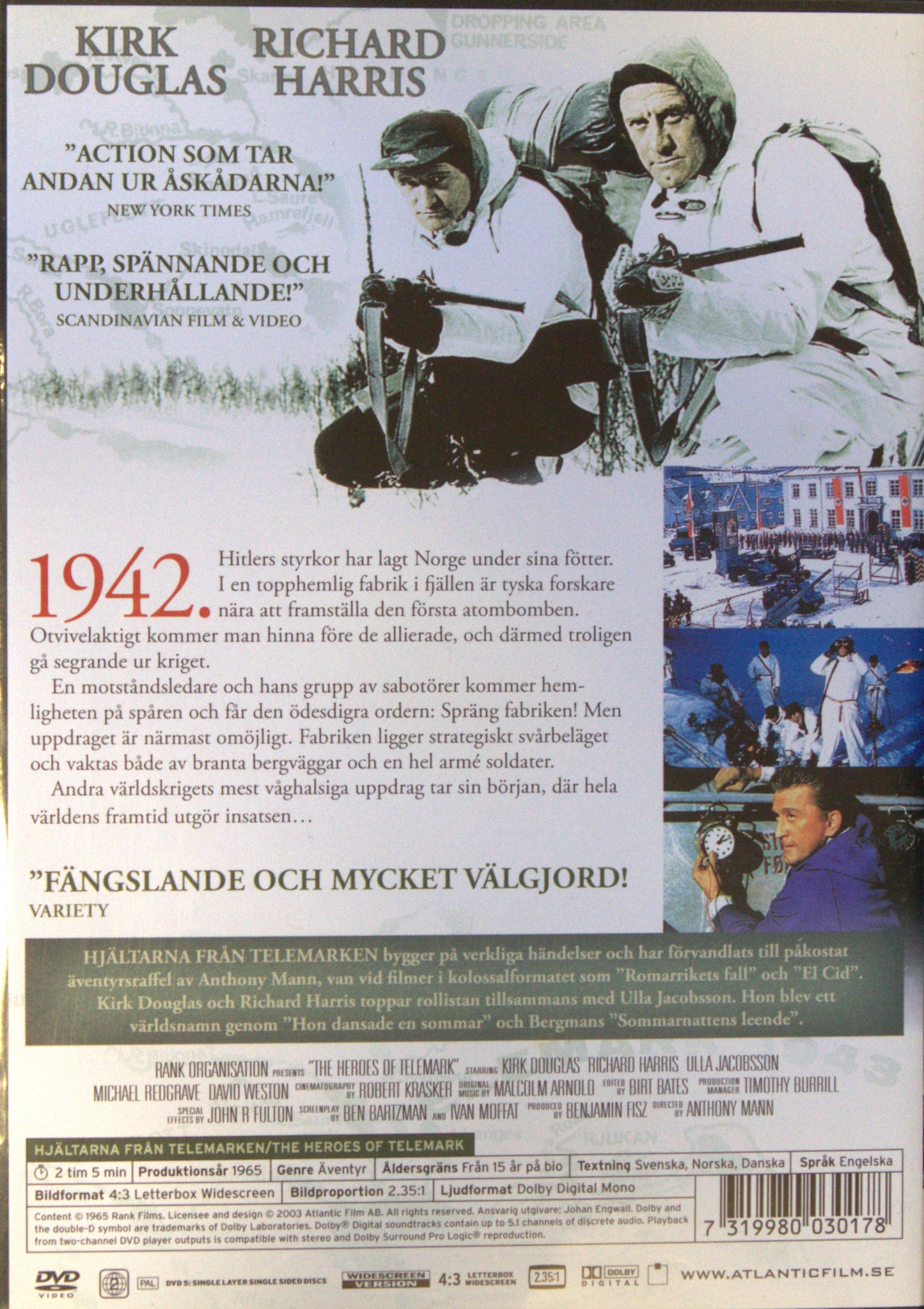 HJÄLTARNA FRÅN TELEMARKEN / THE HEROES OF TELEMARK