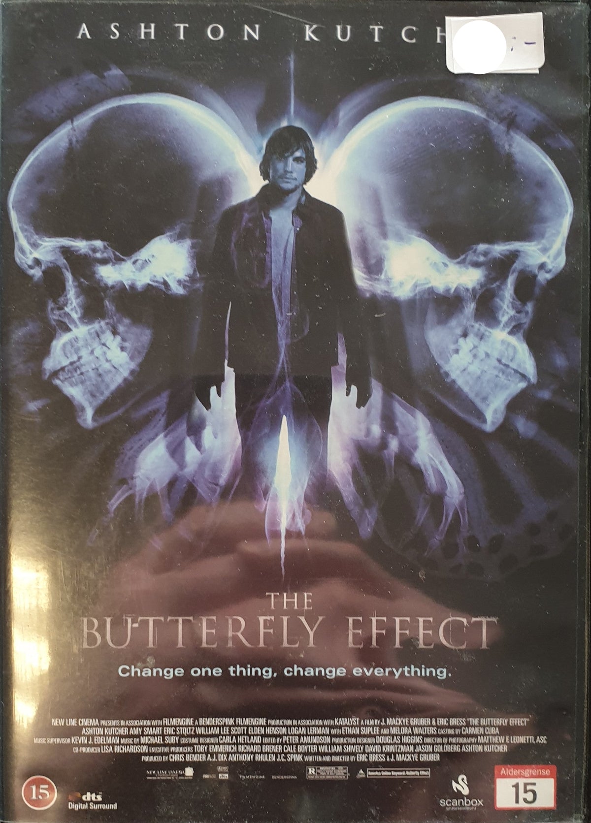 The Butterfly Effect (2004) DVD – omslag