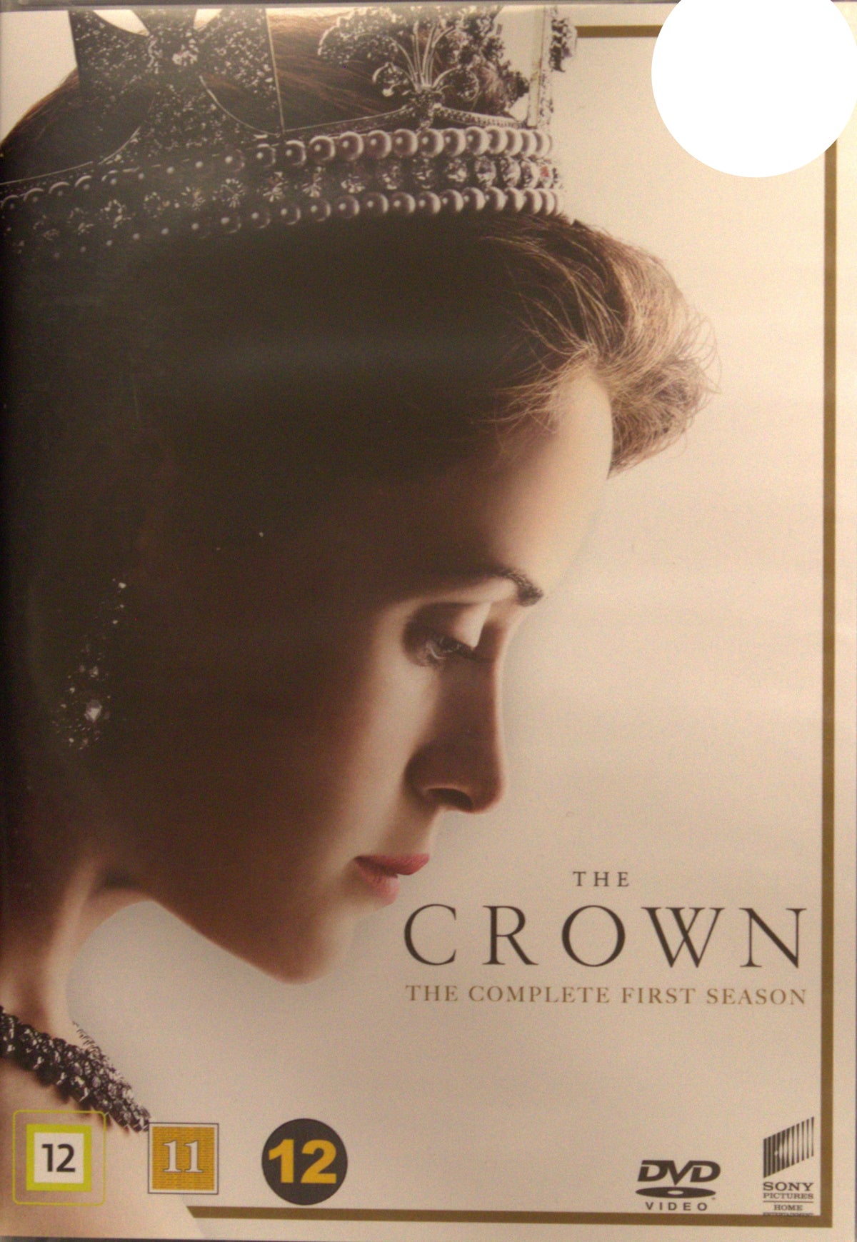 The Crown – Första säsongen (2016) DVD – omslag