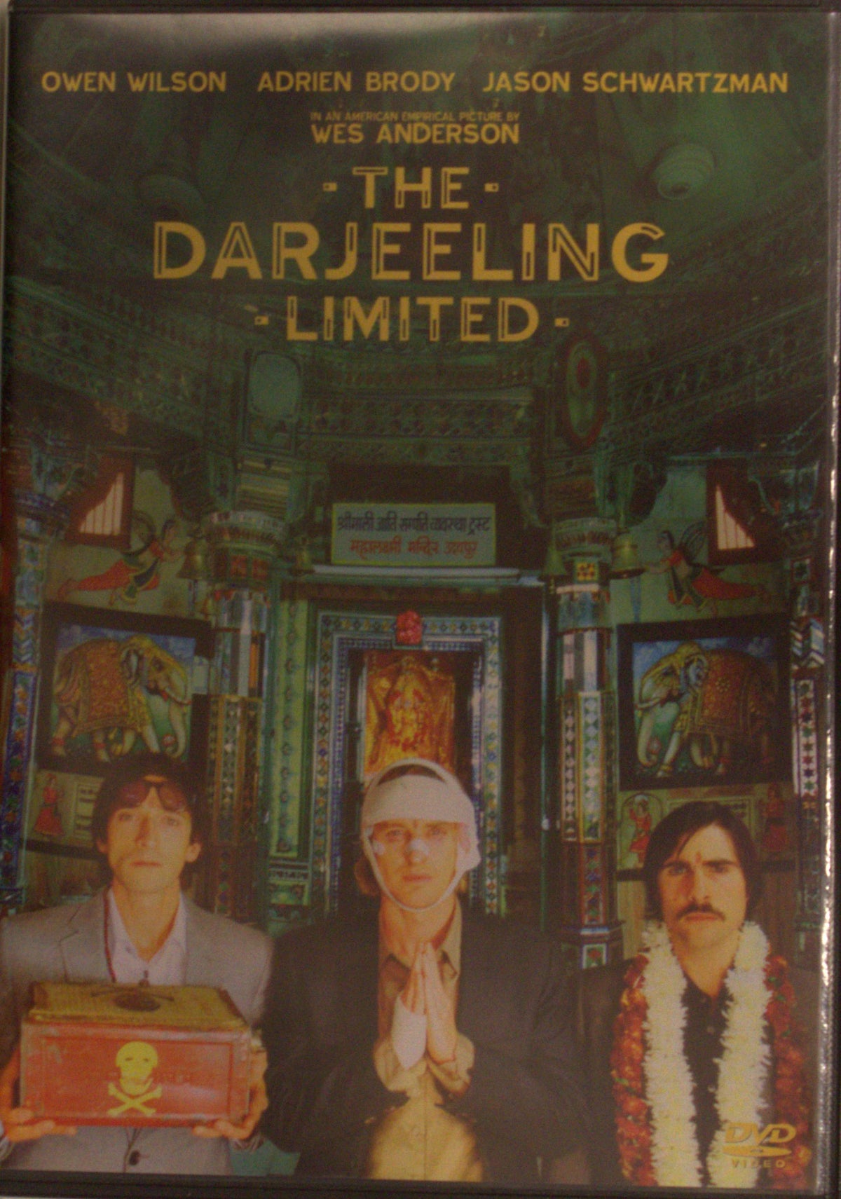 The Darjeeling Limited (2007) DVD – omslag