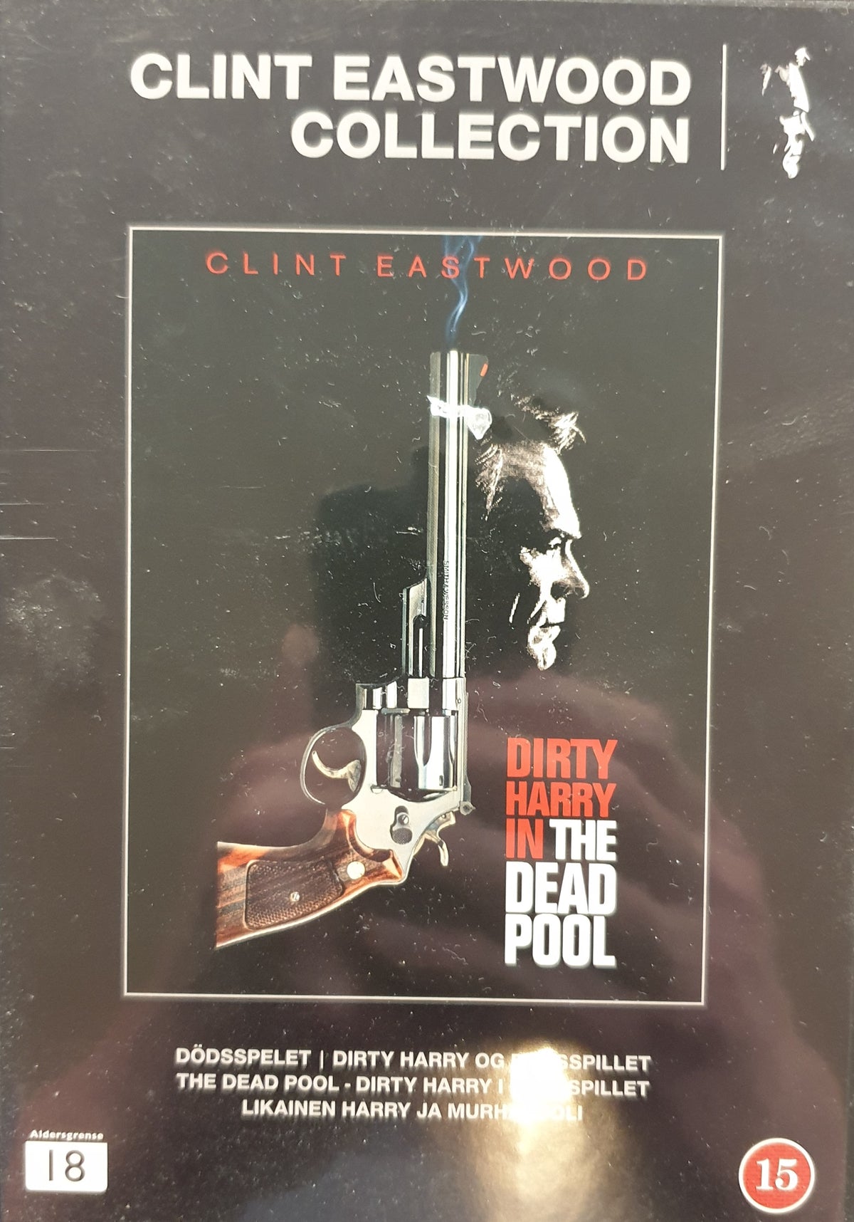 Dödsspelet / The Dead Pool (1988) DVD – omslag