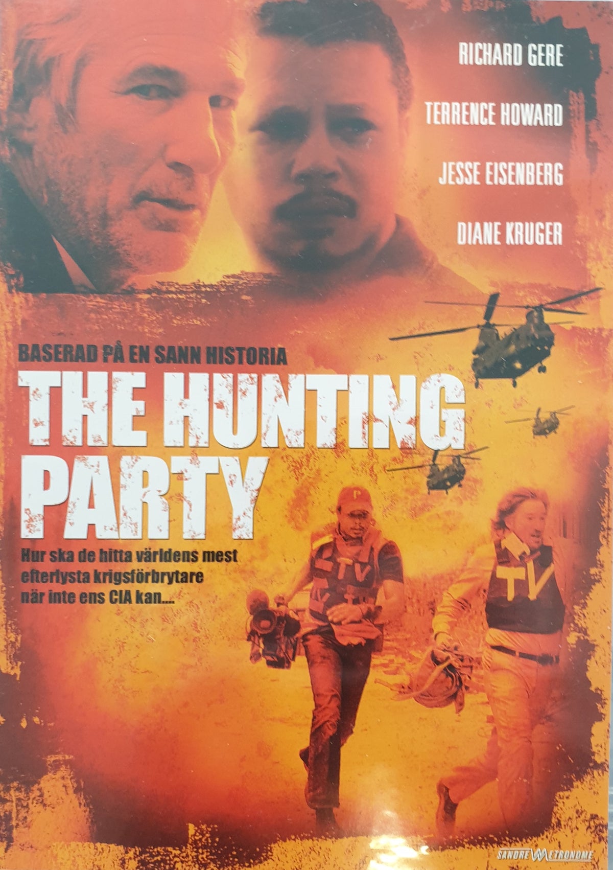 The Hunting Party (2007) DVD – omslag