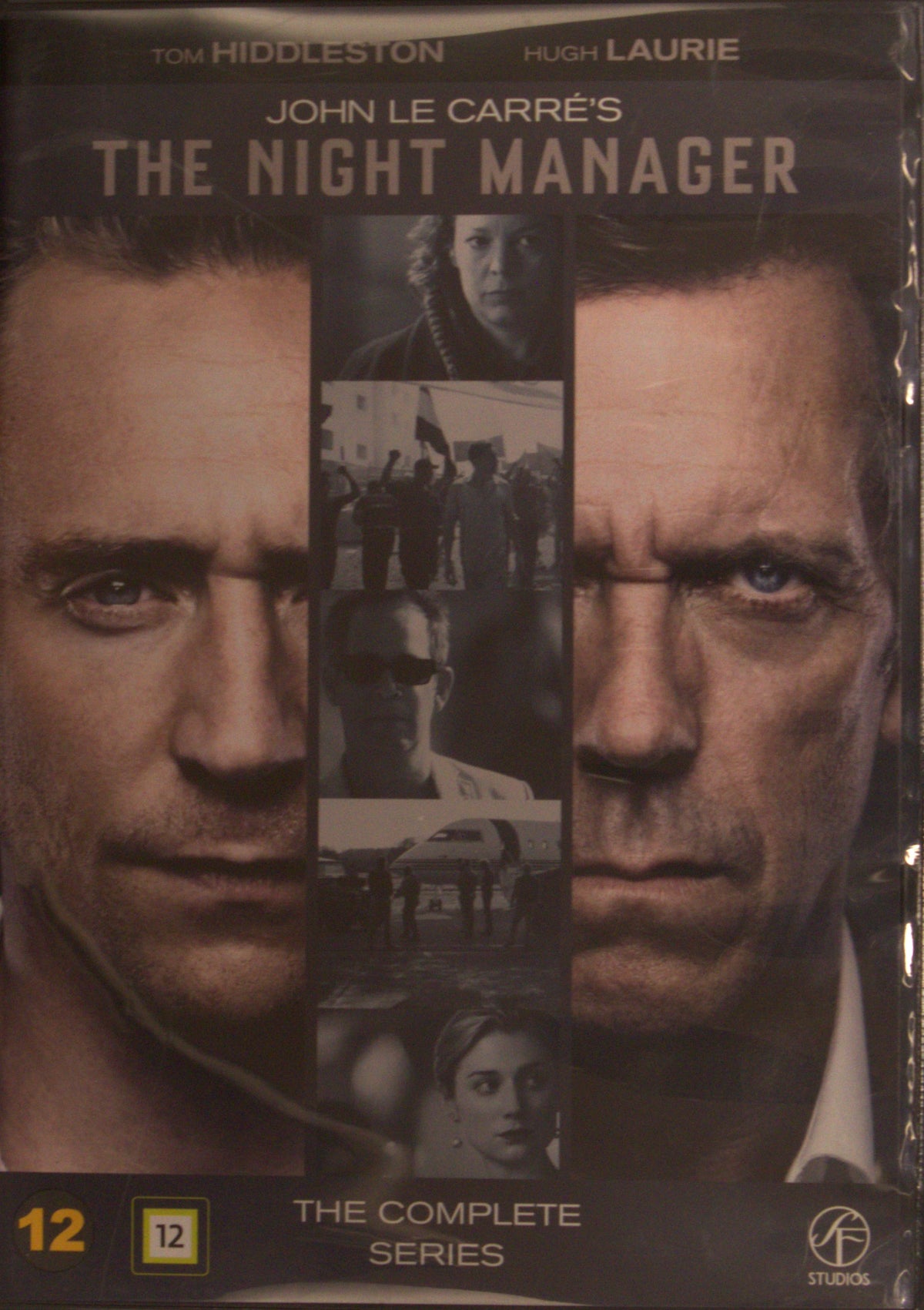 The Night Manager (2016) DVD – omslag