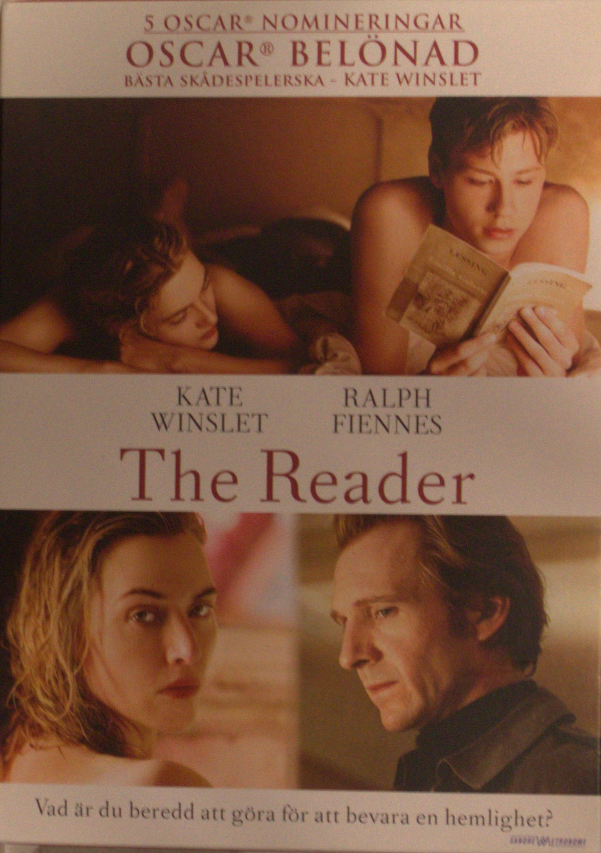 The Reader (2008) DVD – omslag