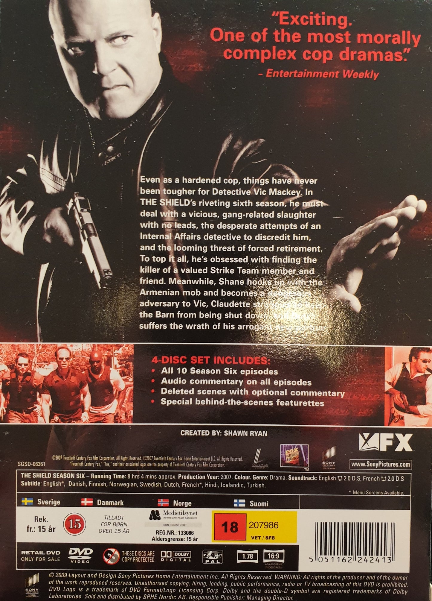 THE SHIELD - THE COMPLETE SIXTH SEASON