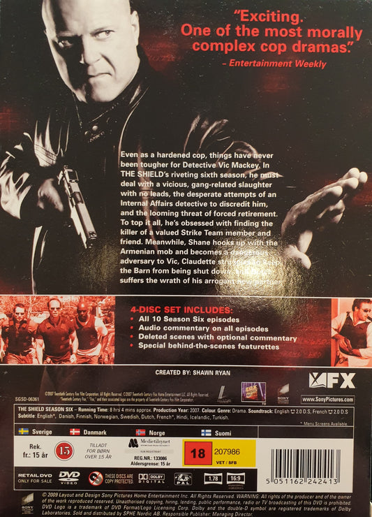 THE SHIELD - THE COMPLETE SIXTH SEASON