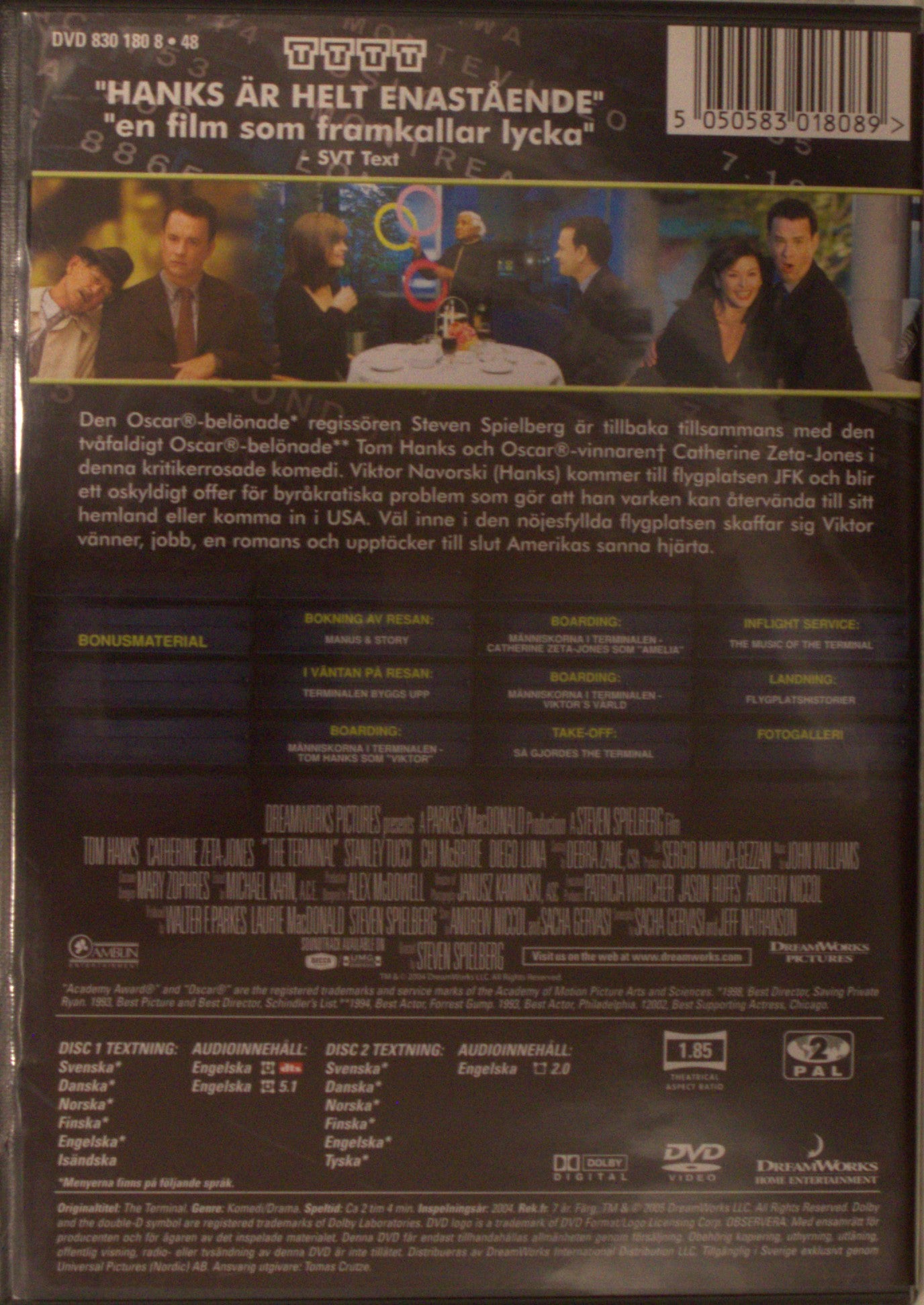 THE TERMINAL - 2 DISC SPECIALUTGÅVA