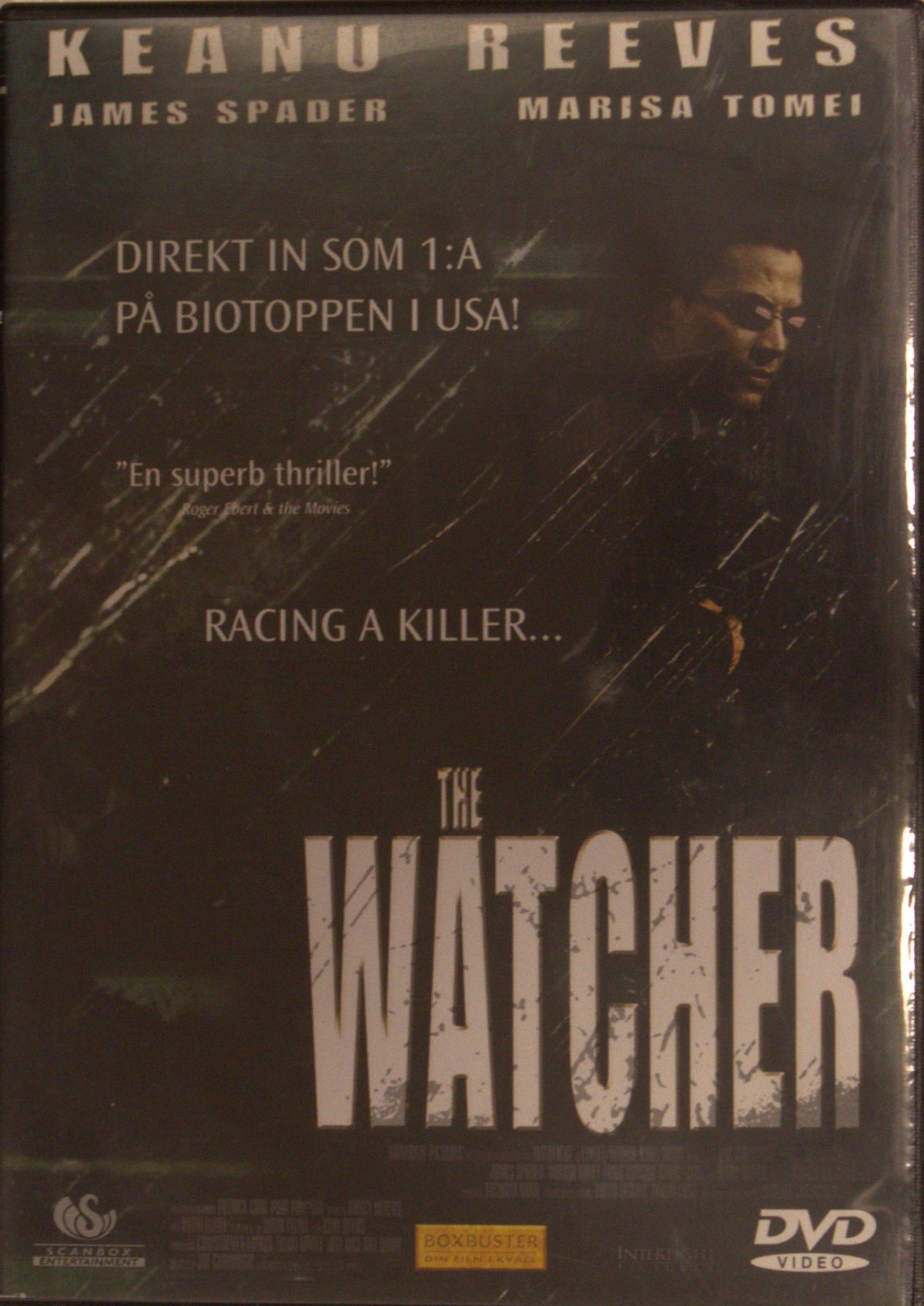 The Watcher (2000) DVD – omslag