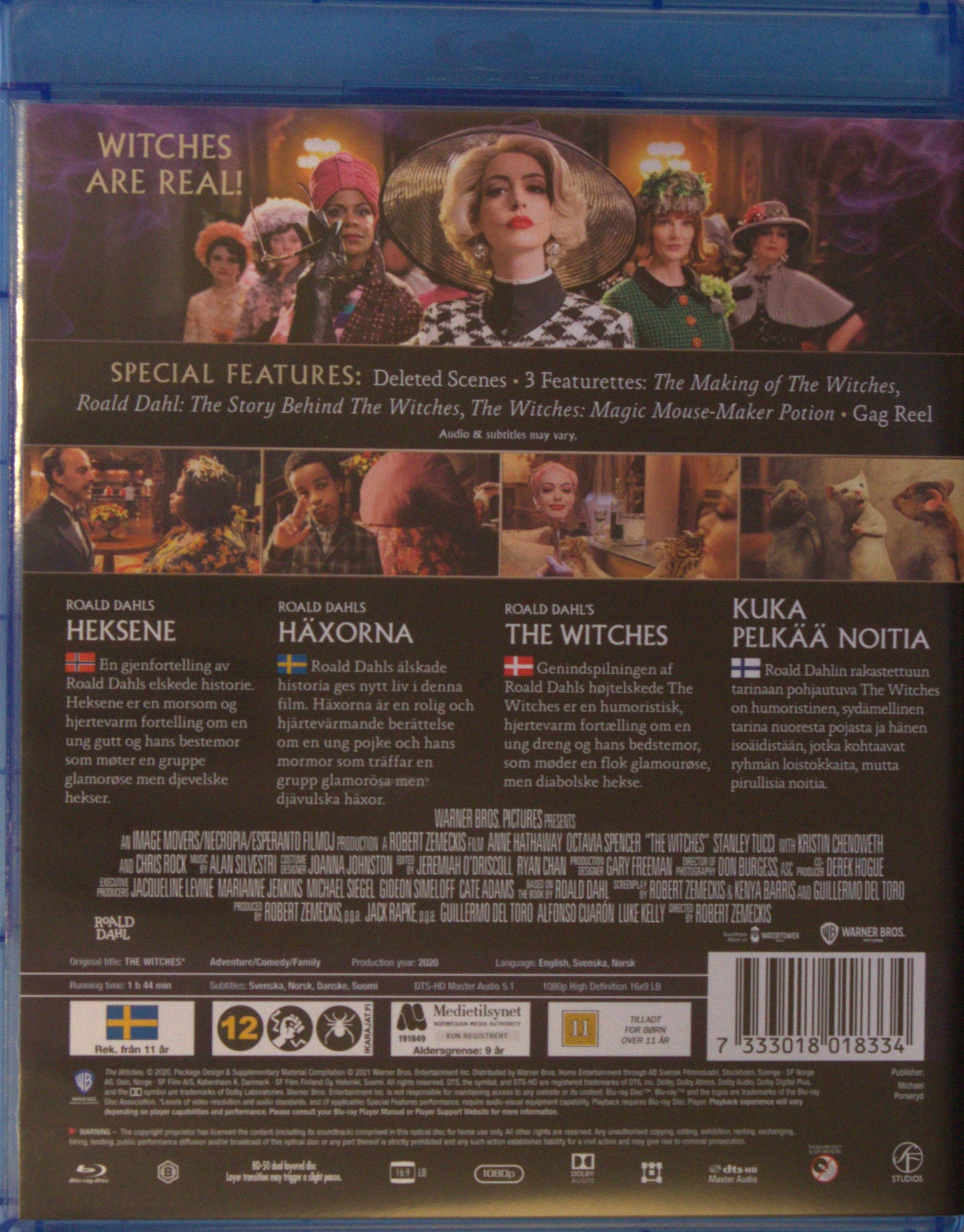 THE WITCHES / ROALD DAHLS HÄXORNA