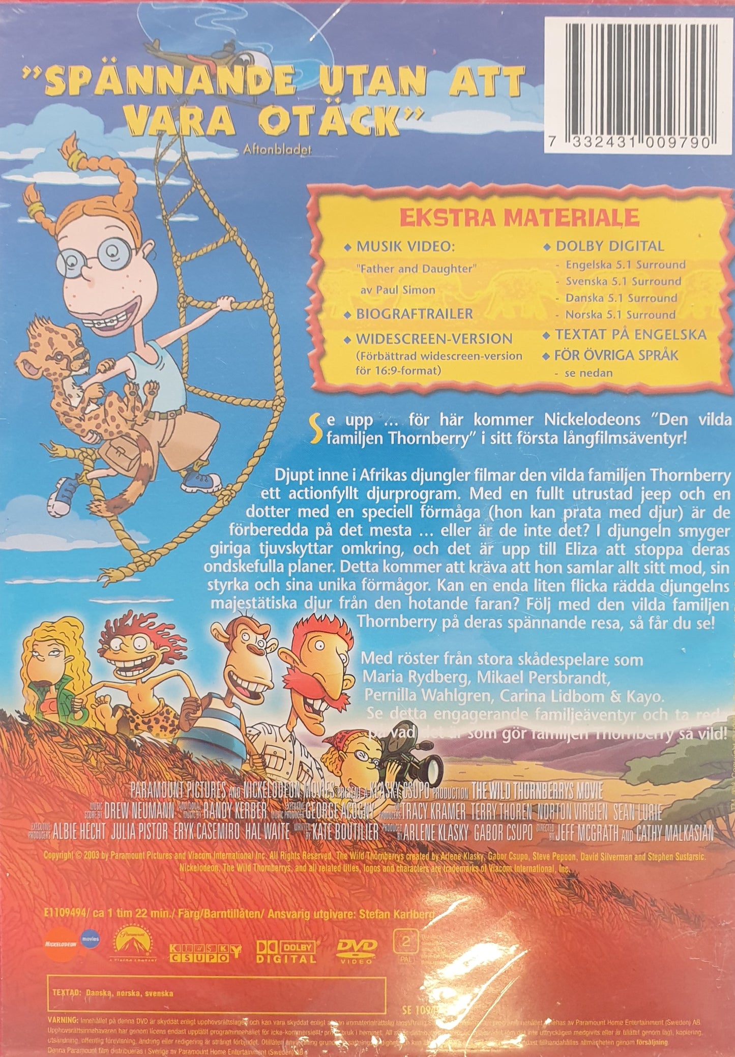 DEN VILDA FAMILJEN THORNBERRY - FILMEN