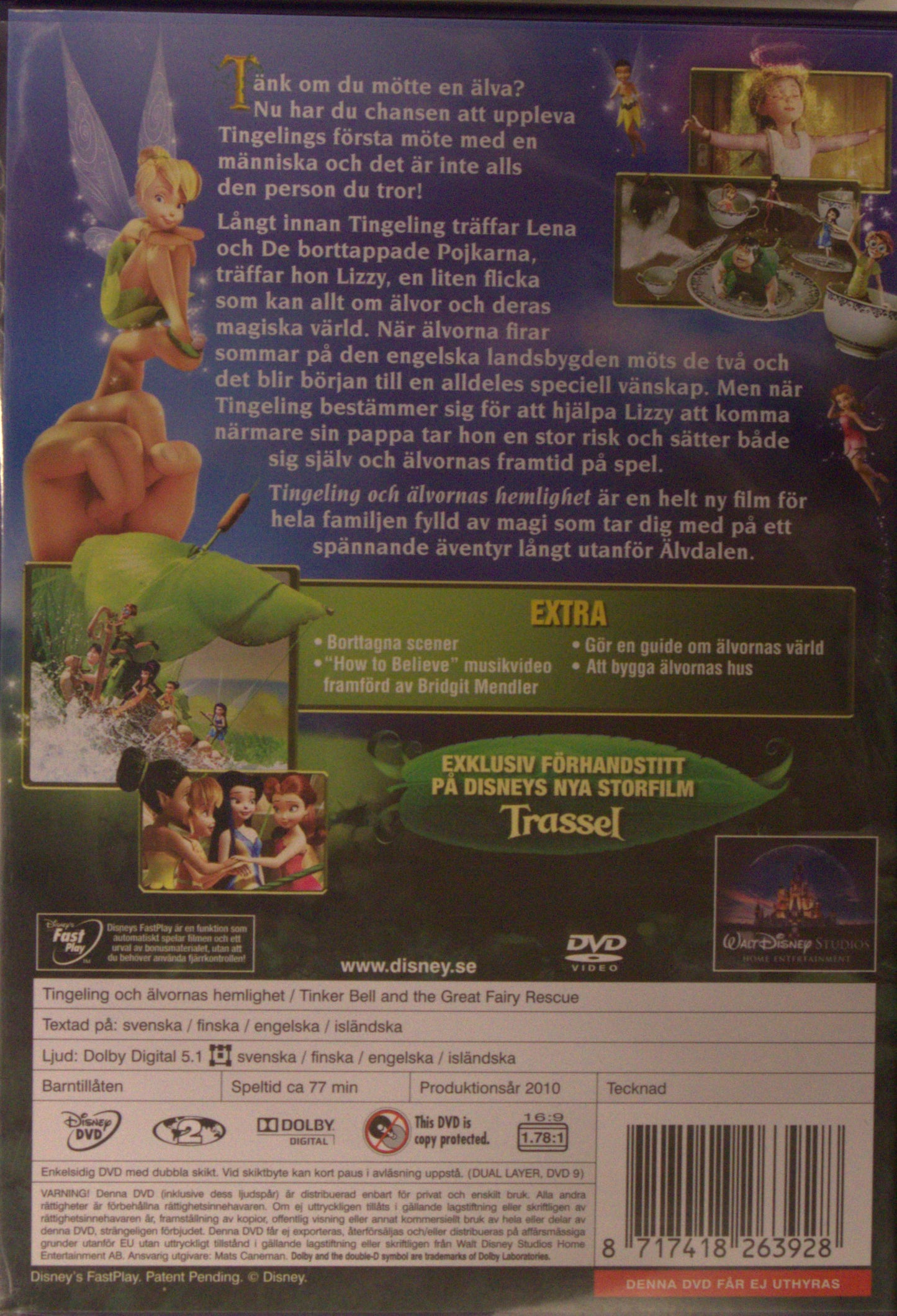 TINGELING OCH ÄLVORNAS HEMLIGHET / TINKER BELL AND THE GREAT FAIRY RESCUE