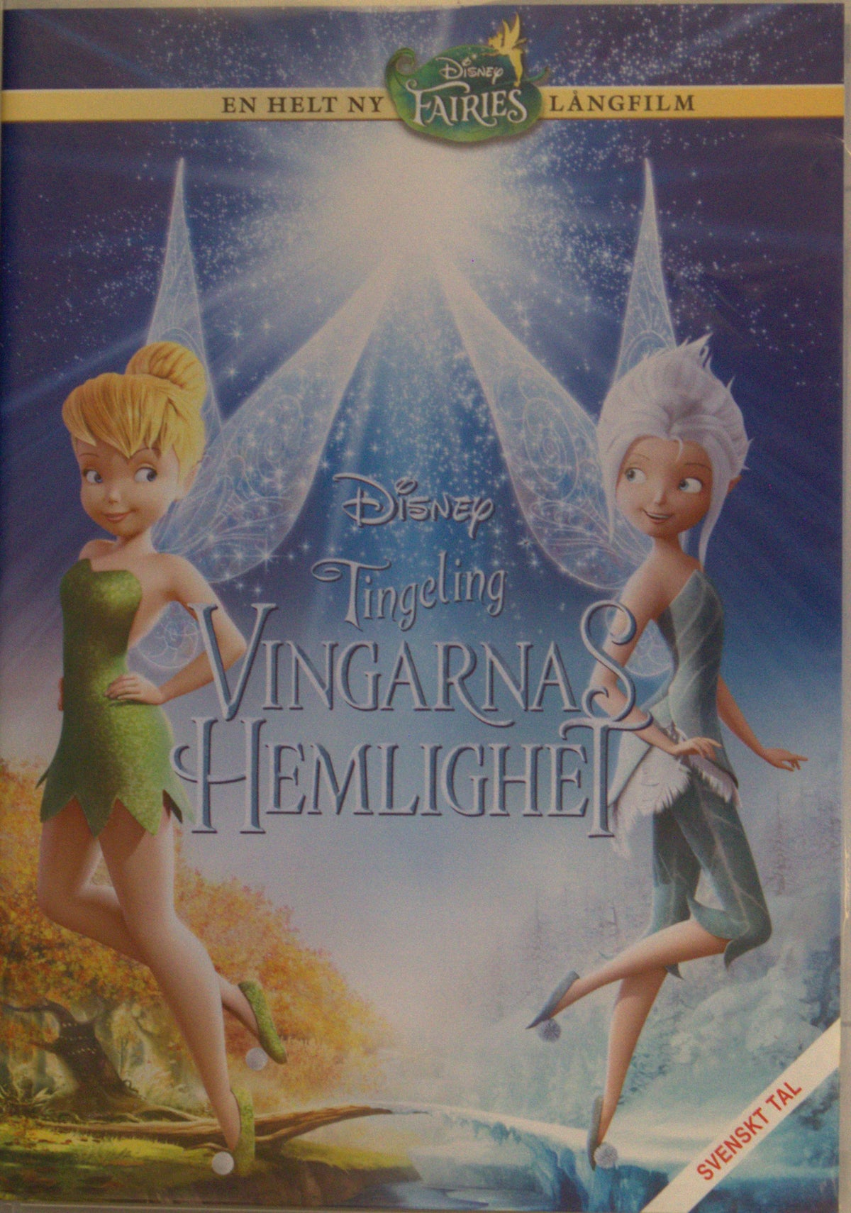 Tingeling – Vingarnas hemlighet (2012) DVD – omslag