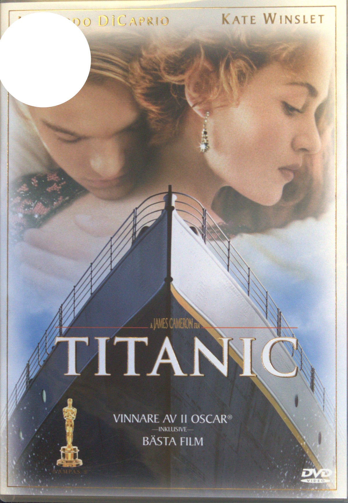 Titanic (1997) DVD – omslag