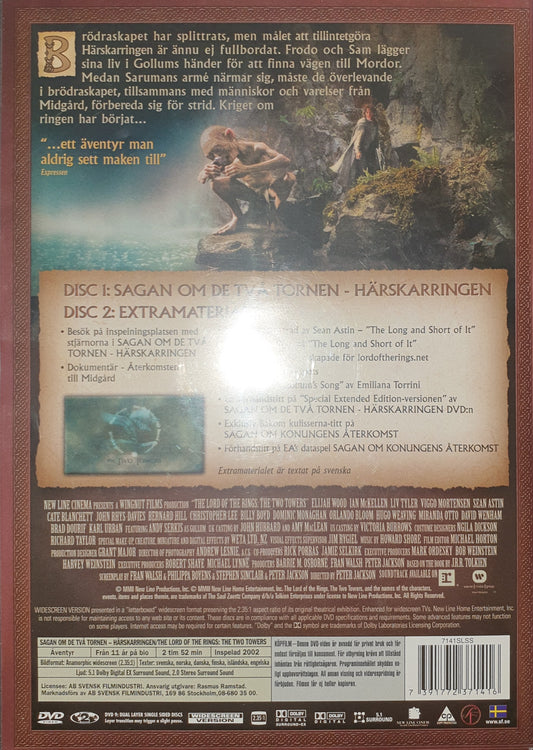 SAGAN OM DE TVÅ TORNEN / THE TWO TOWERS