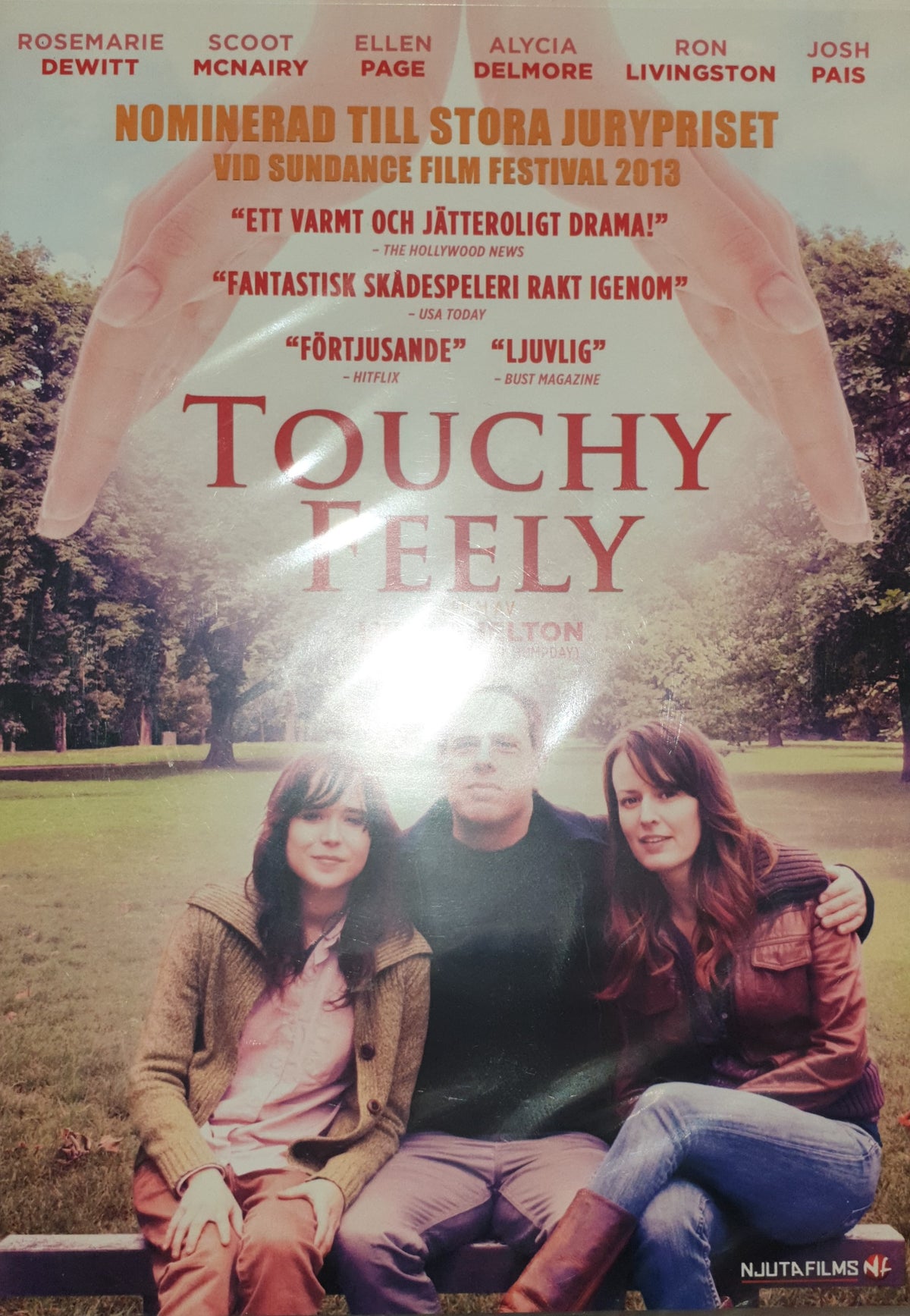 Touchy Feely (2013) DVD – omslag