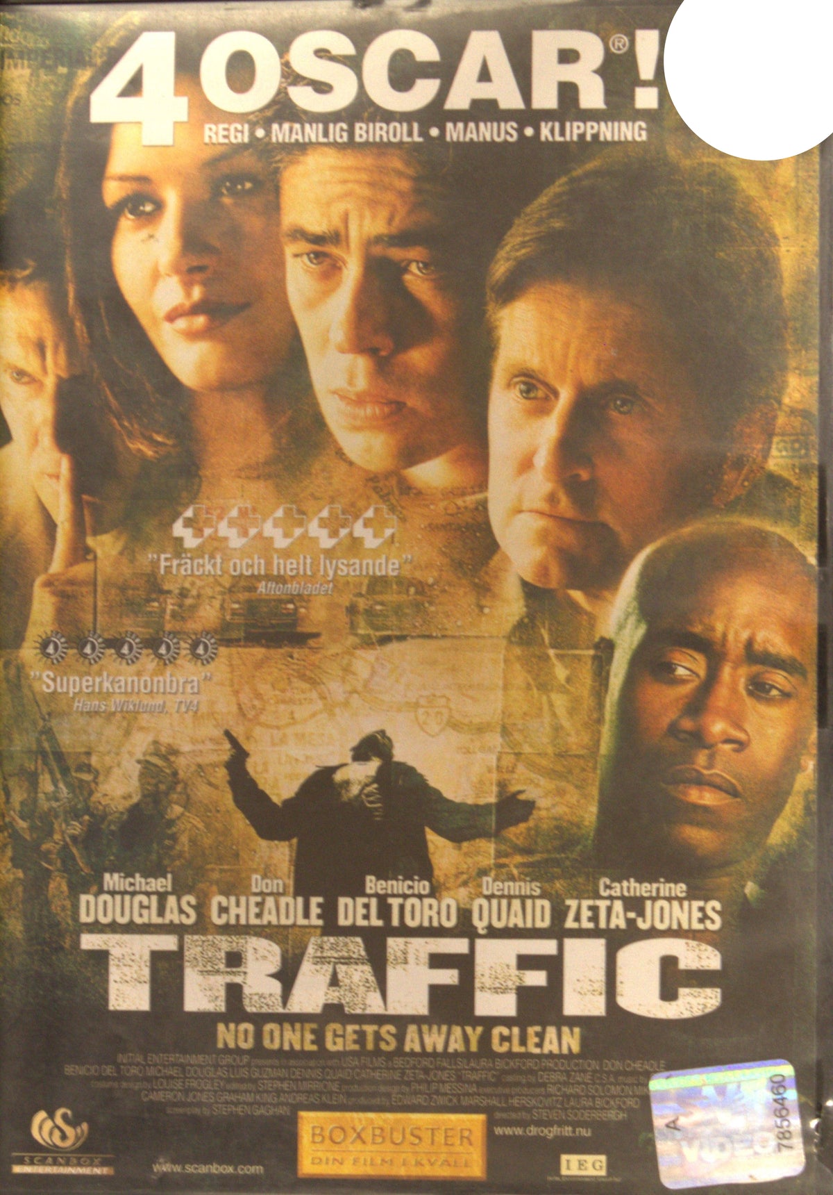 Traffic (2000) DVD – omslag