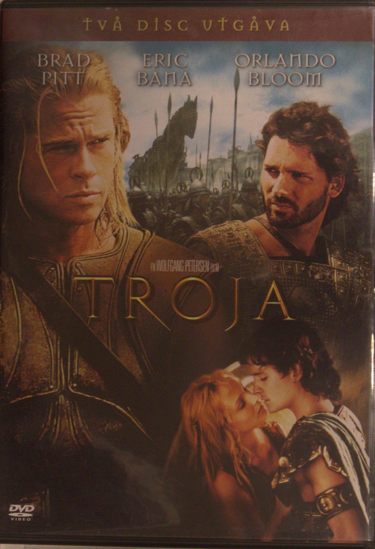 Troja / Troy – 2-disc (2004) DVD – omslag