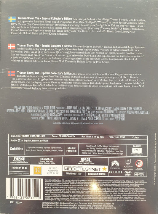 THE TRUMAN SHOW - SPECIAL COLLECTOR'S EDITION