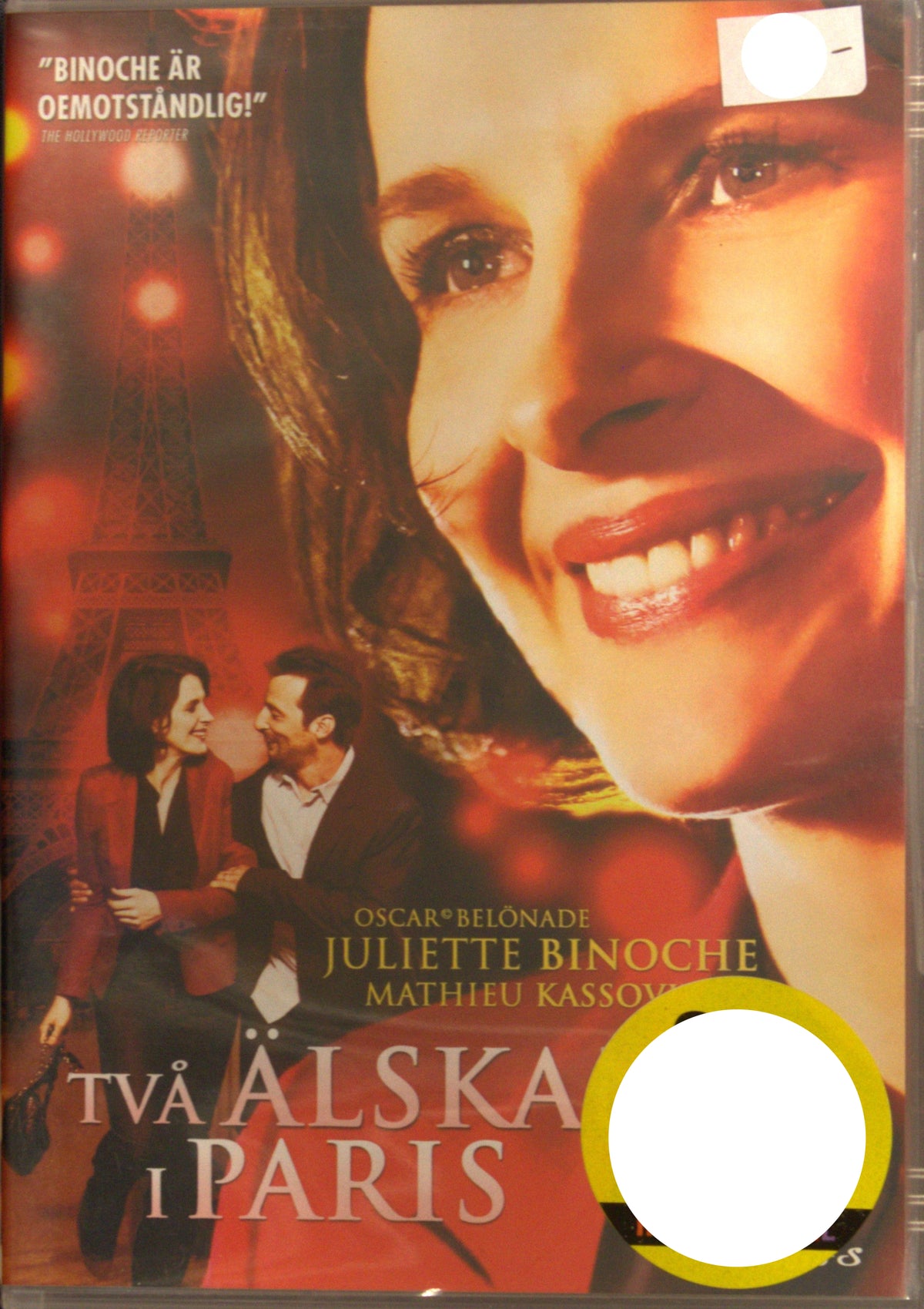 Två älskande i Paris / La vie d'une autre (2012) DVD – omslag