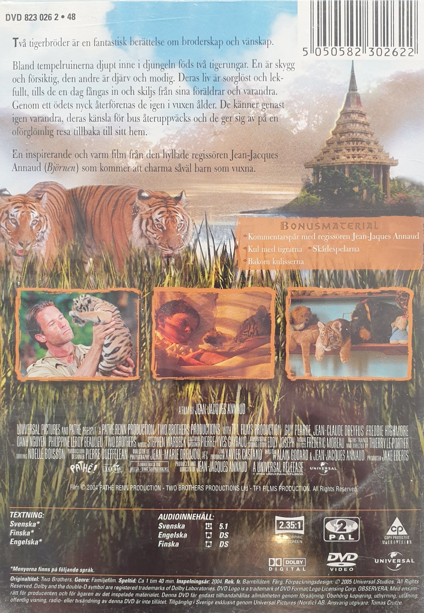 TVÅ TIGERBRÖDER / DEUX FRÈRES