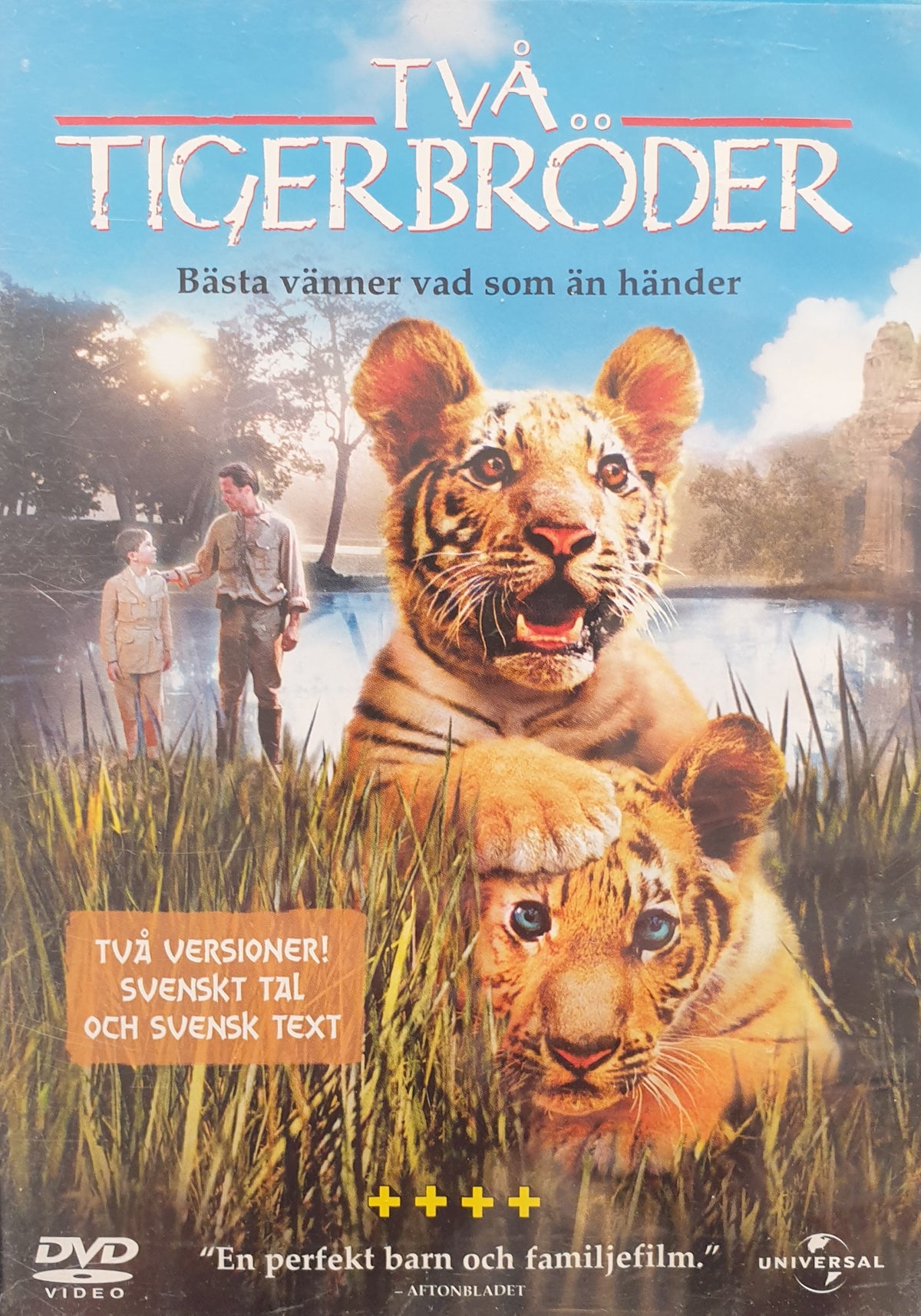 Två tigerbröder / Deux frères (2004) DVD – omslag