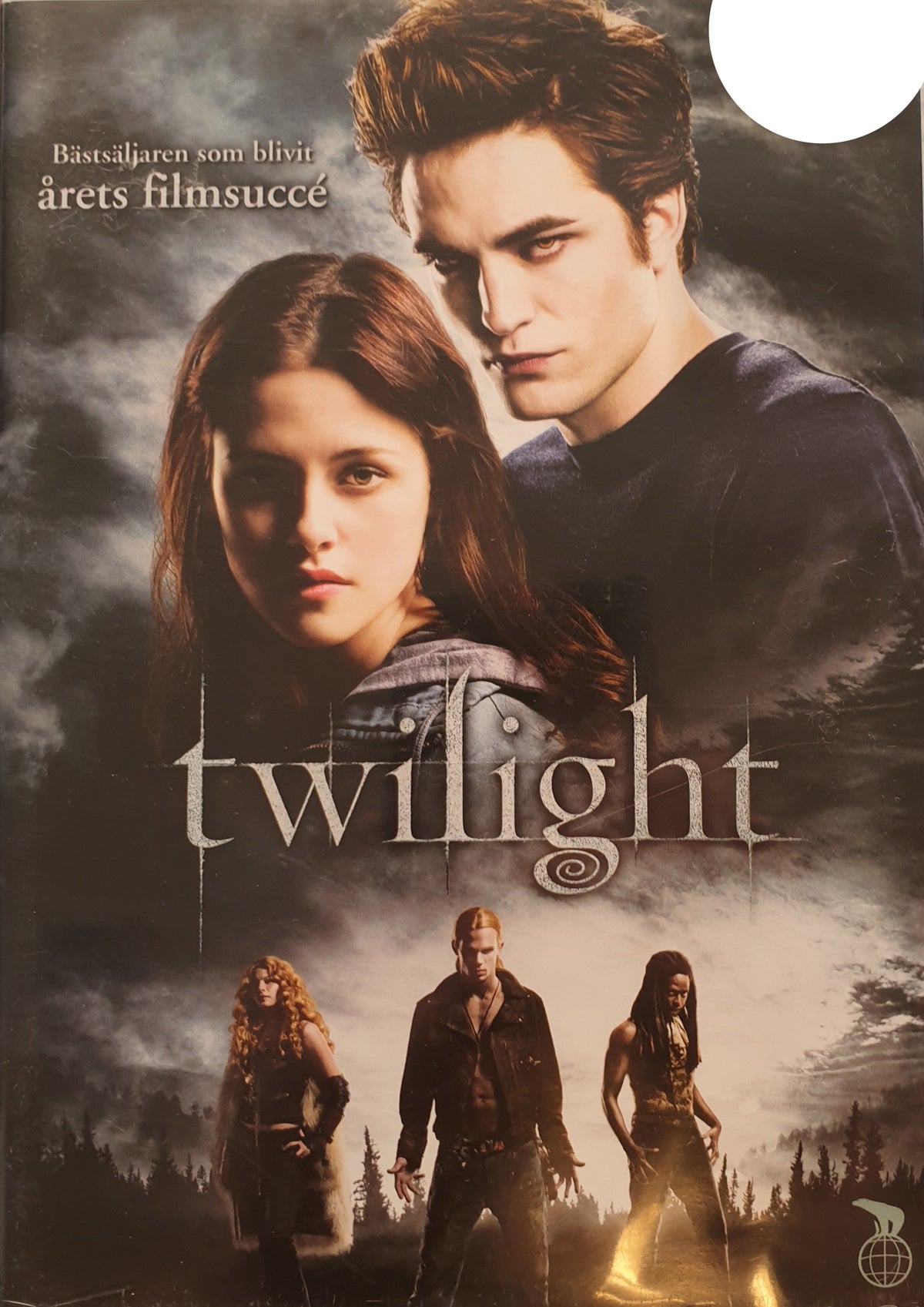 Twilight (2008) DVD – omslag