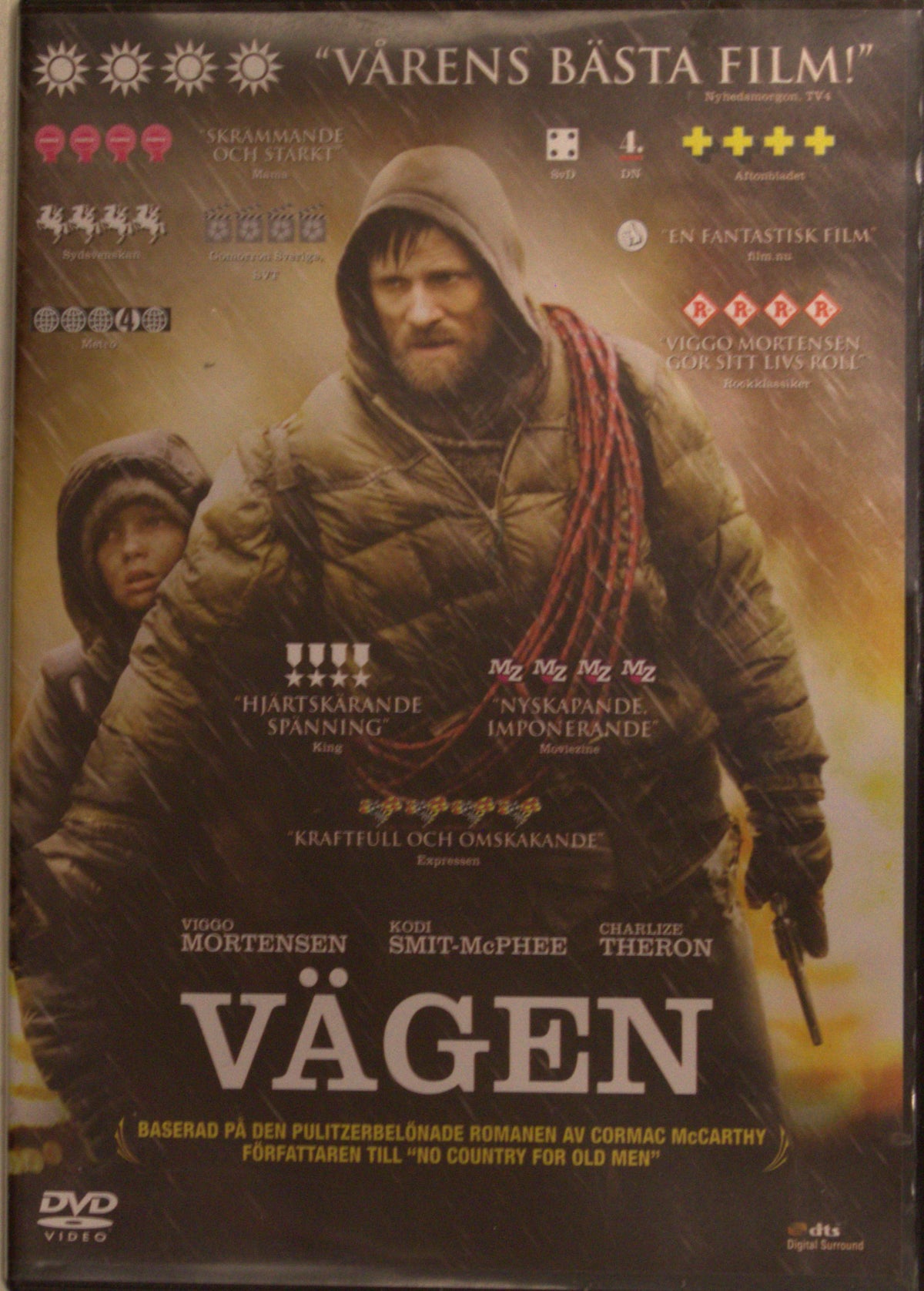 Vägen / The Road (2009) DVD – omslag
