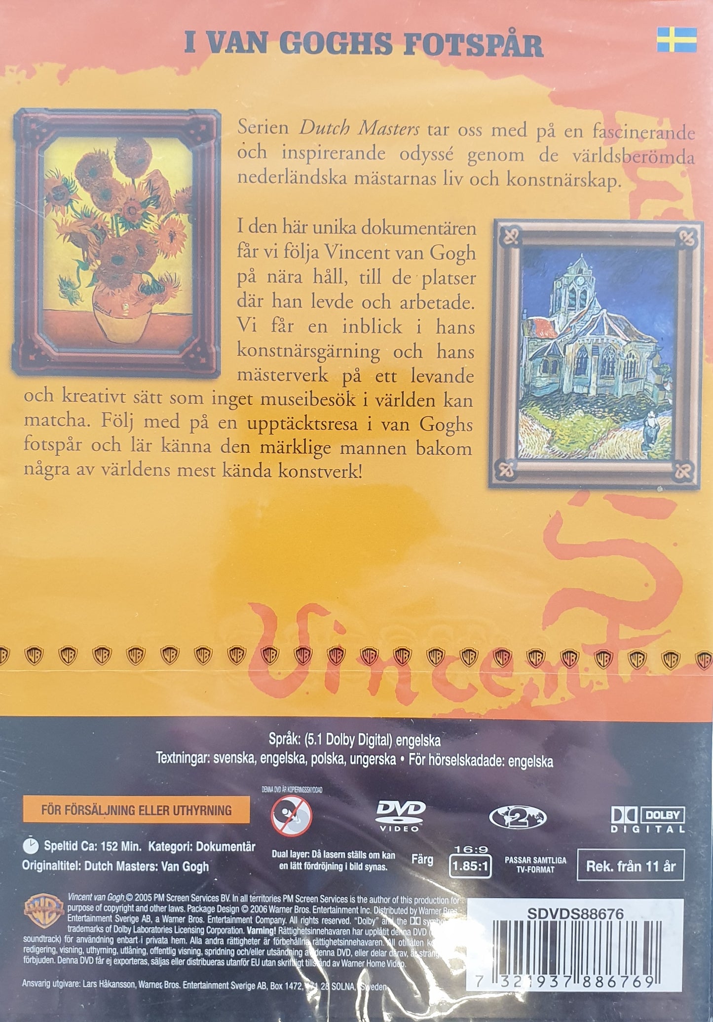 VINCENT VAN GOGH / DUTCH MASTERS VAN GOGH