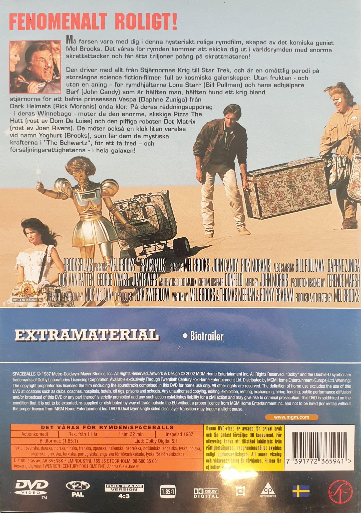 DET VÅRAS FÖR RYMDEN / SPACEBALLS