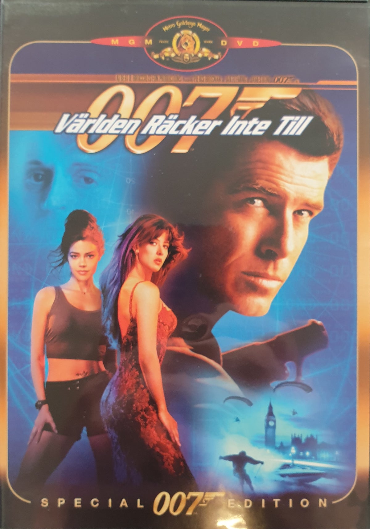 Världen räcker inte till / The World Is Not Enough (1999) DVD – omslag