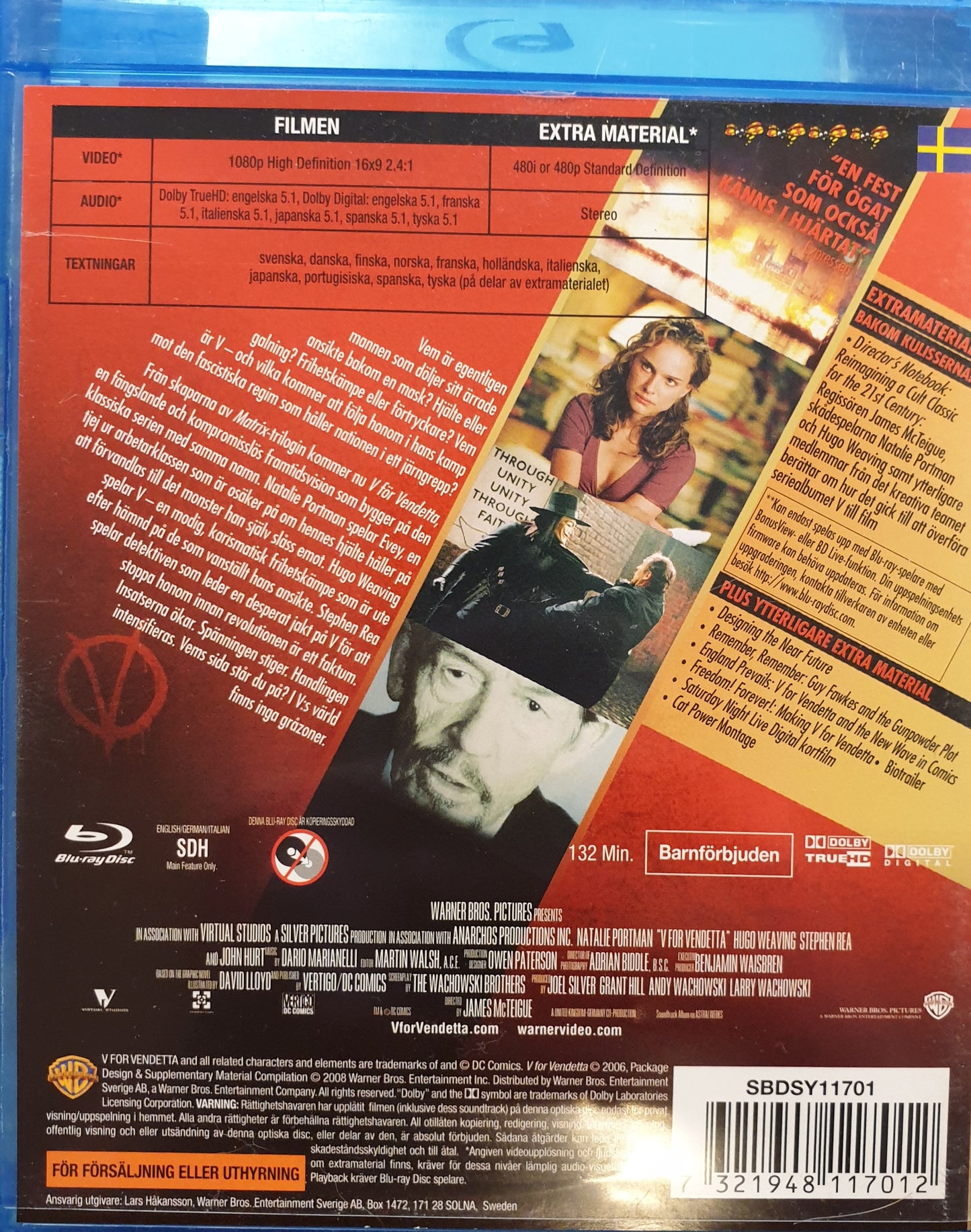 V FOR VENDETTA / V FÖR VENDETTA