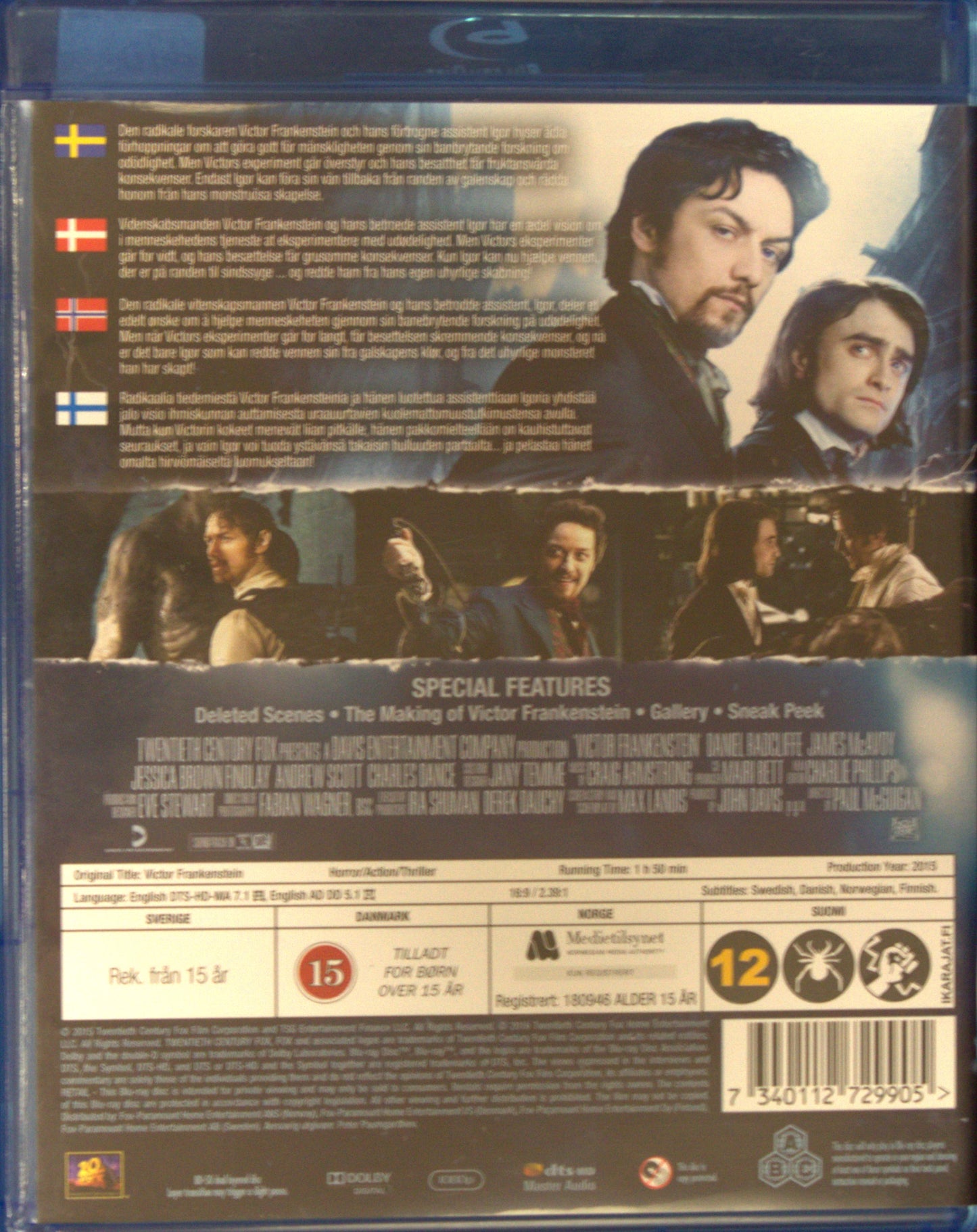 VICTOR FRANKENSTEIN