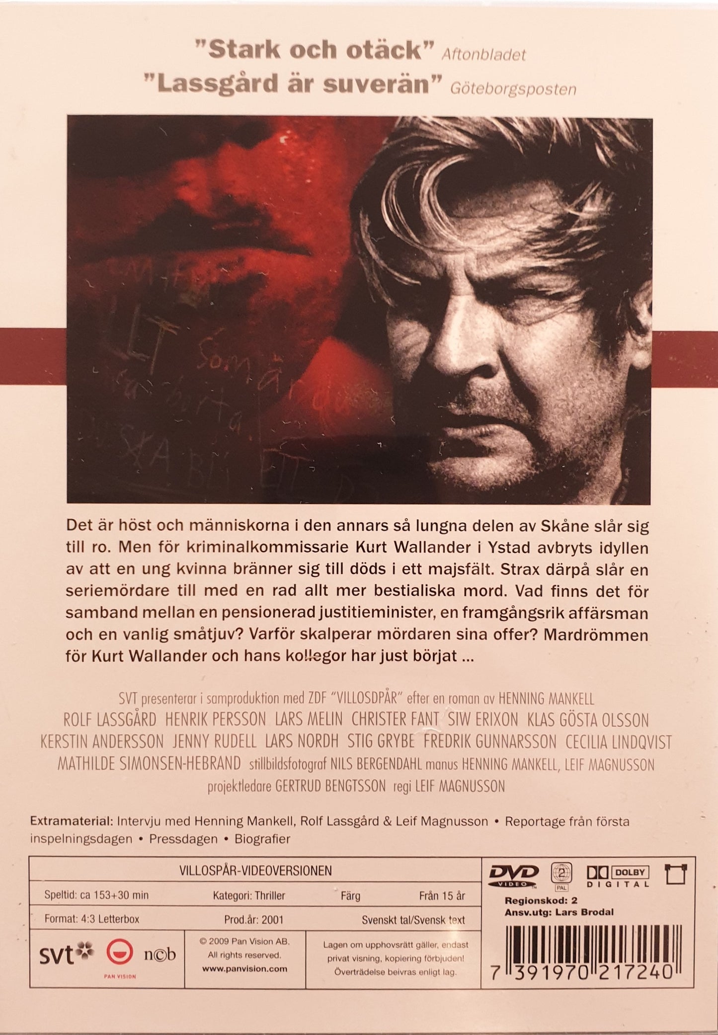 WALLANDER: VILLOSPÅR