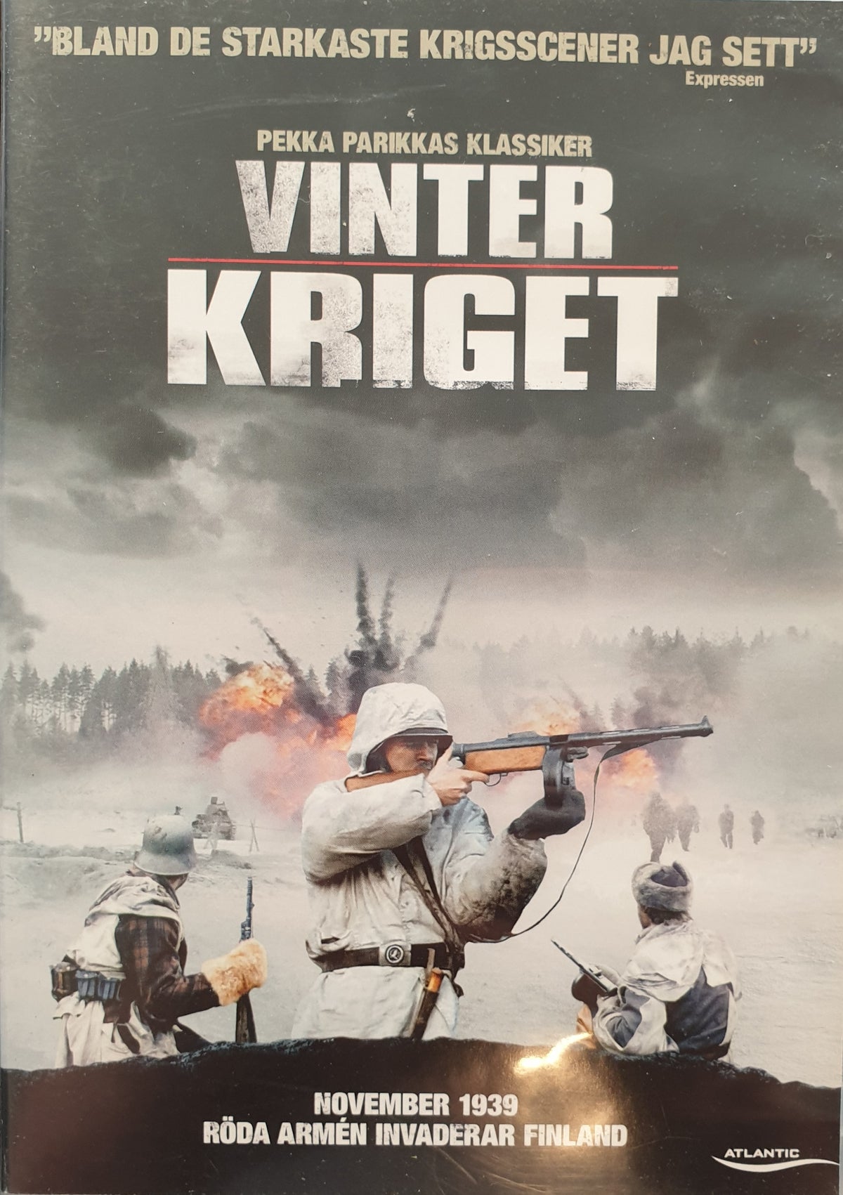 Vinterkriget / Talvisota (1989) DVD – omslag