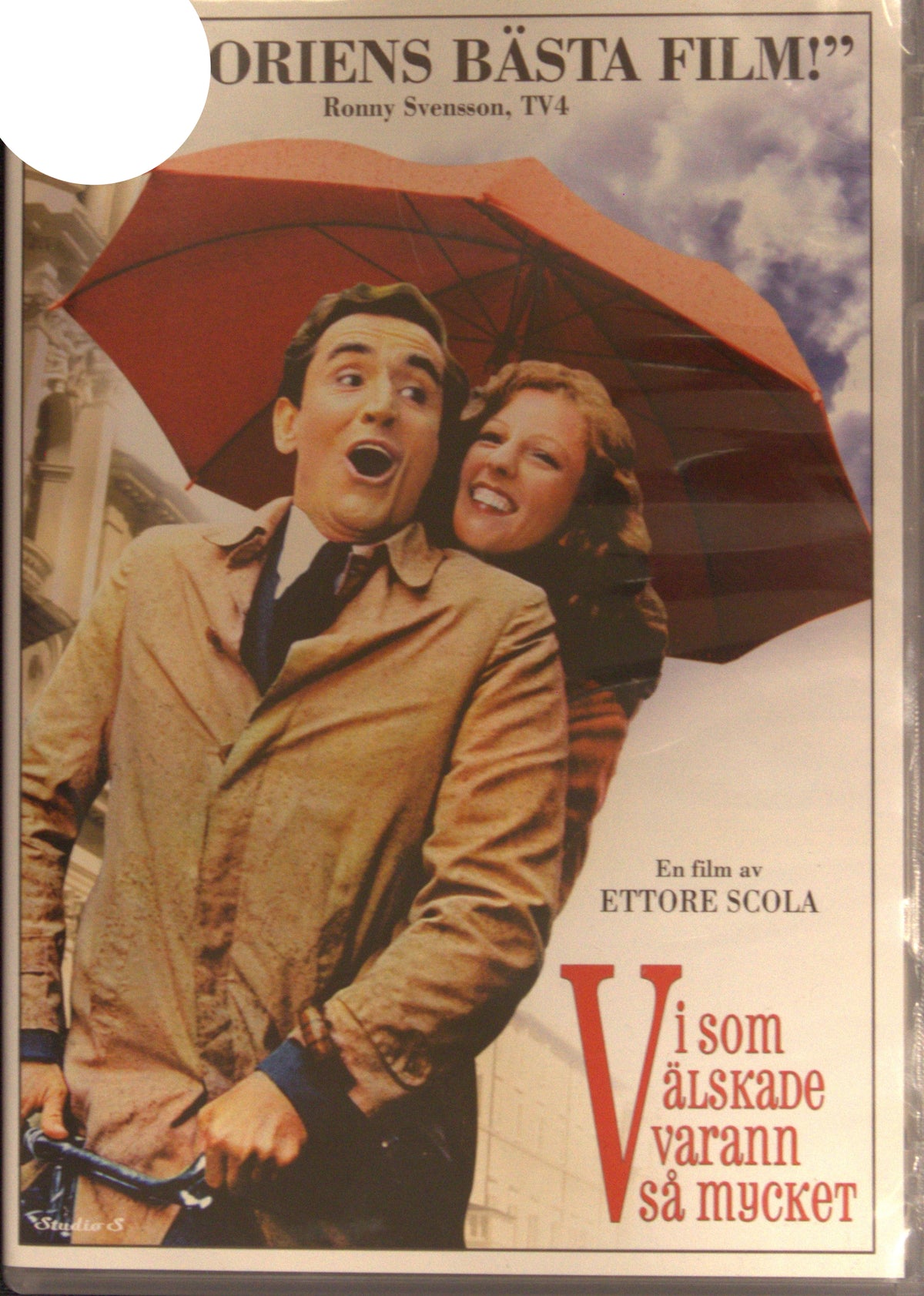Vi som älskade varann så mycket (1974) DVD – omslag