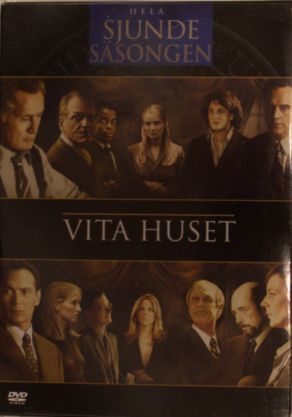 Vita huset – Hela sjunde säsongen / The West Wing (2005) DVD – omslag